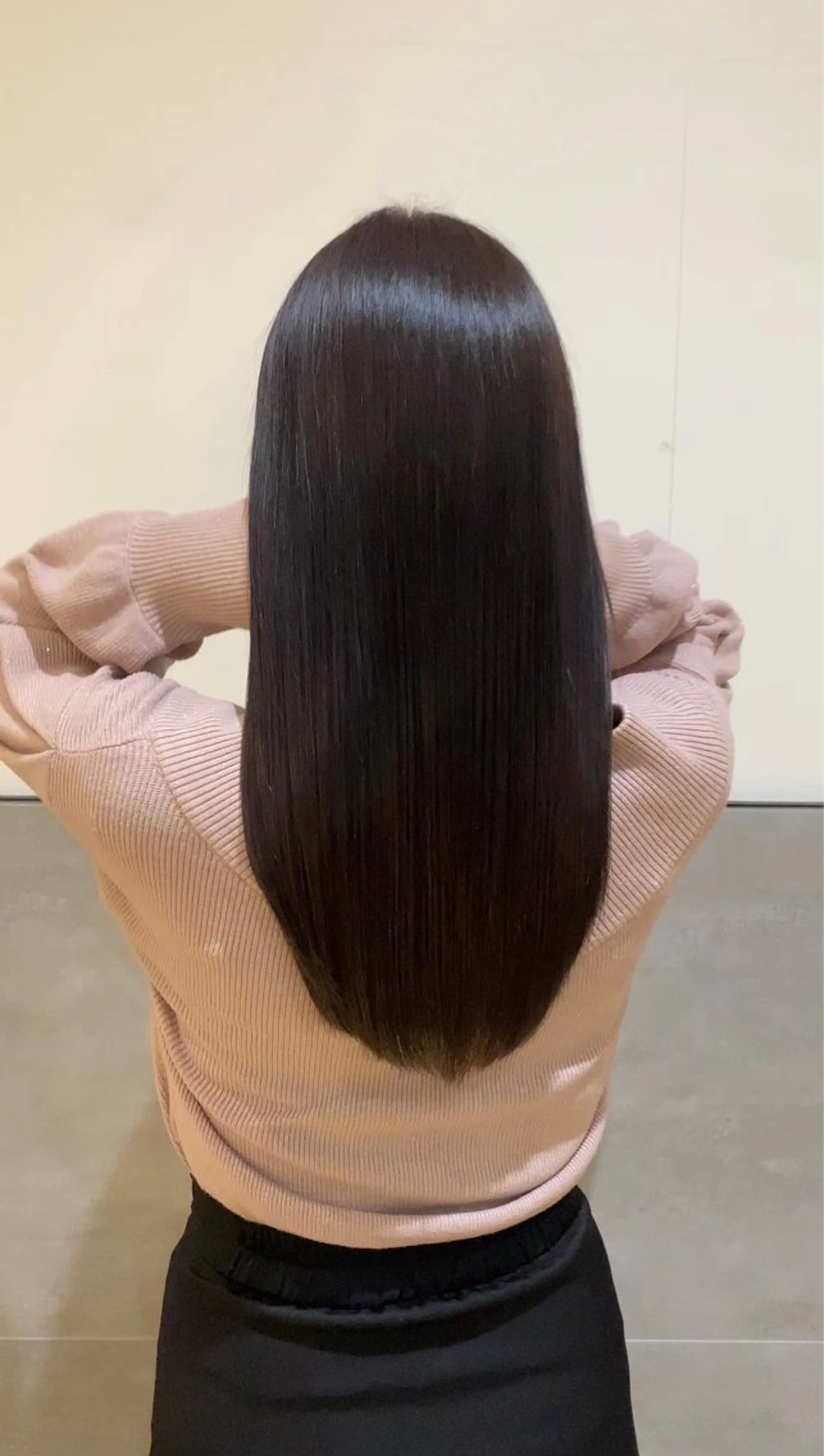 ロング 盛れる顔まわり🎀 縮毛矯正💐羽村勇樹のヘアスタイル