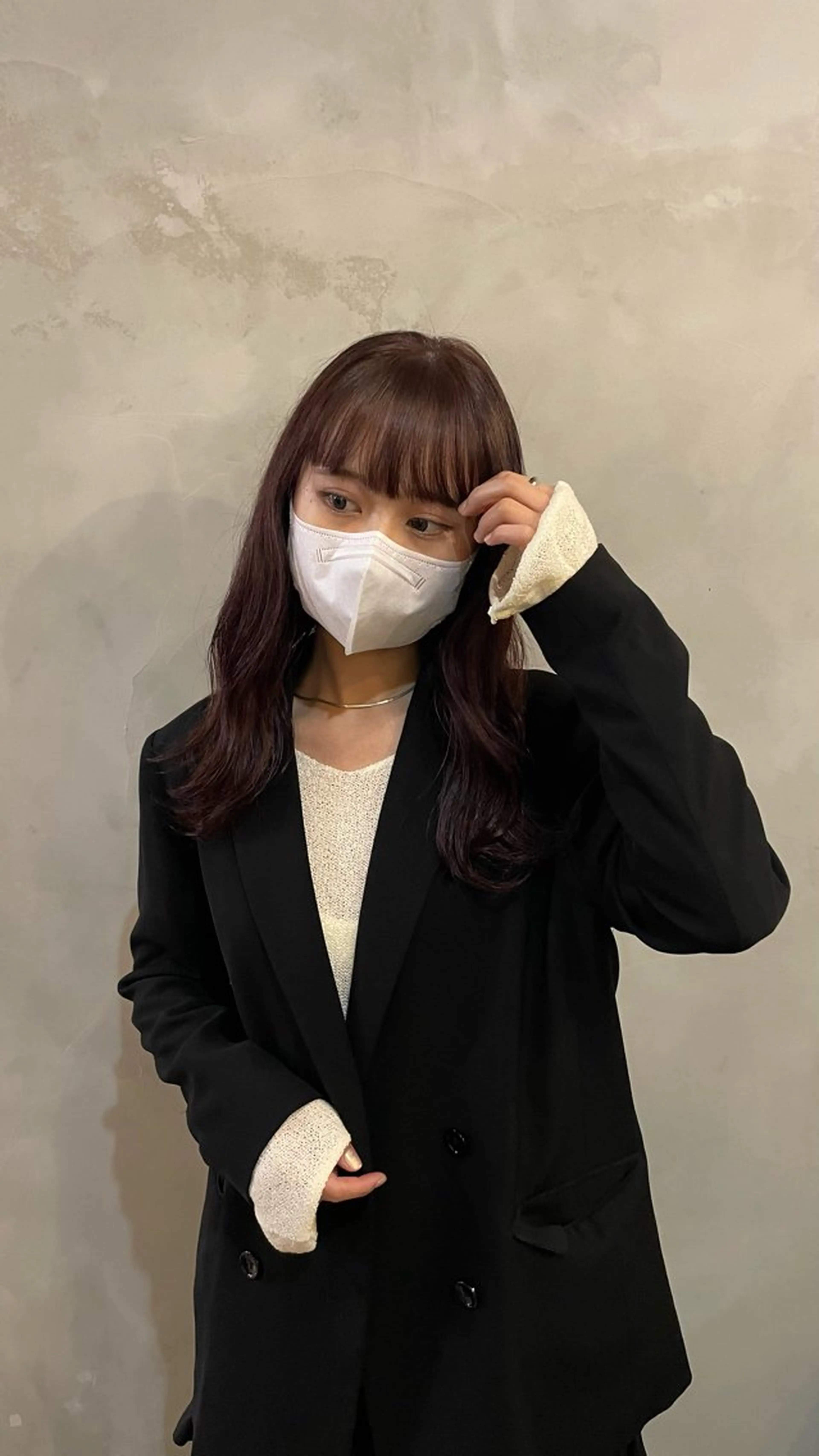 ロング カラー レッドカラー 原宿/ケパーマ 🧺ユウマのヘアスタイル