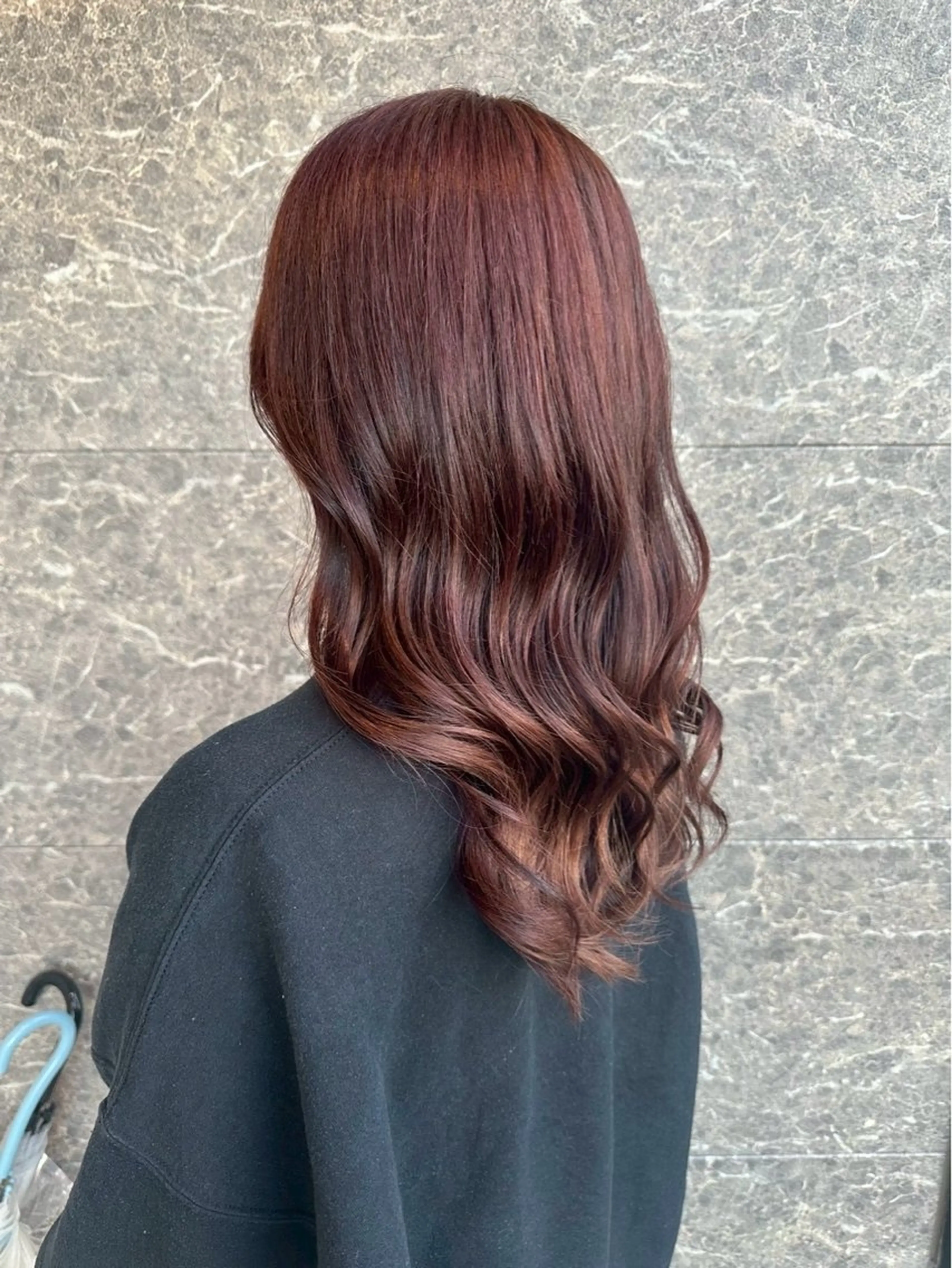 セミロング りな/ツヤカラー/ 豊橋美容院のヘアスタイル