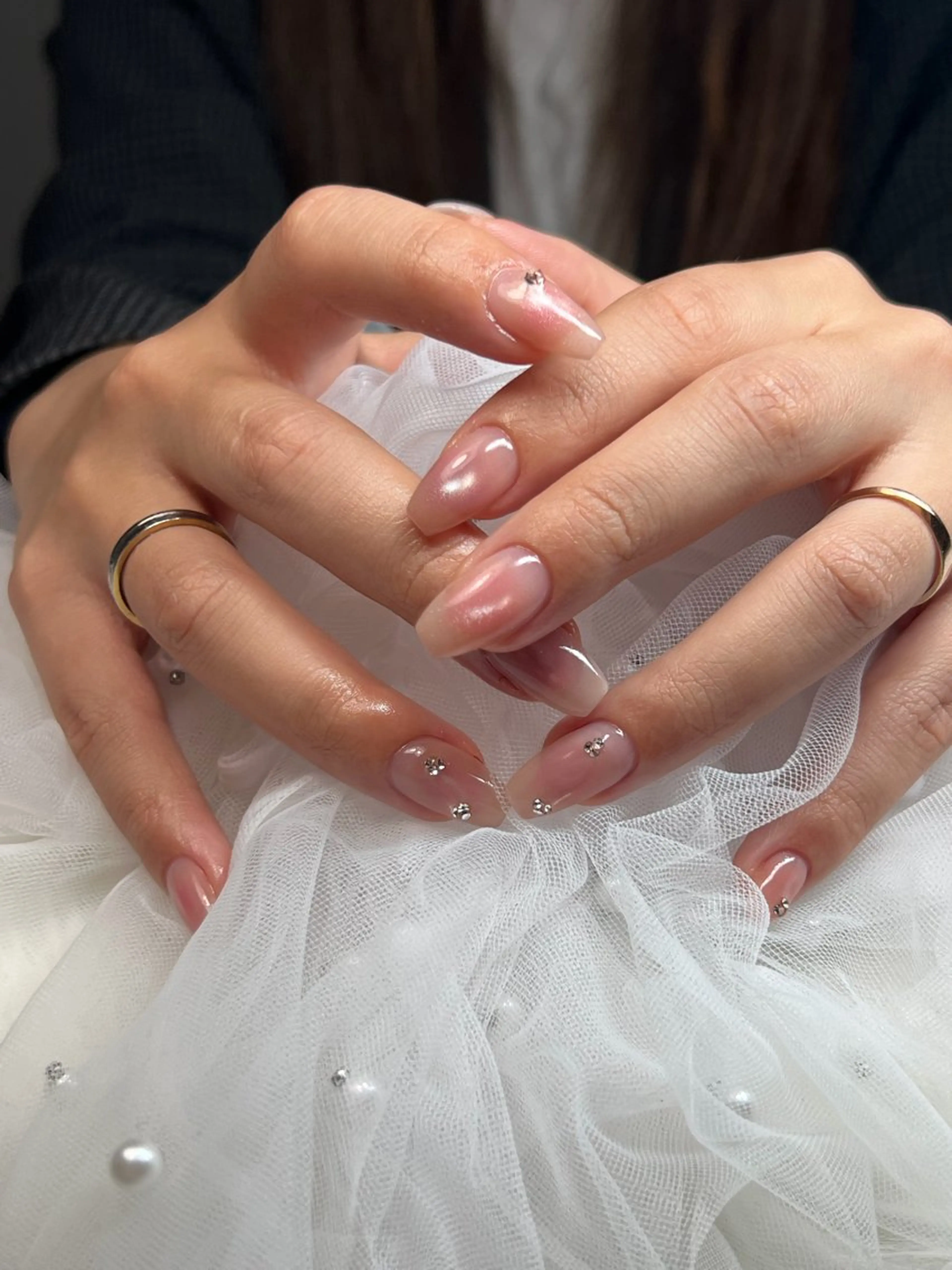 ネイル ジェルネイル パラジェル ハンドネイル 鮎川 沙希のネイルデザイン