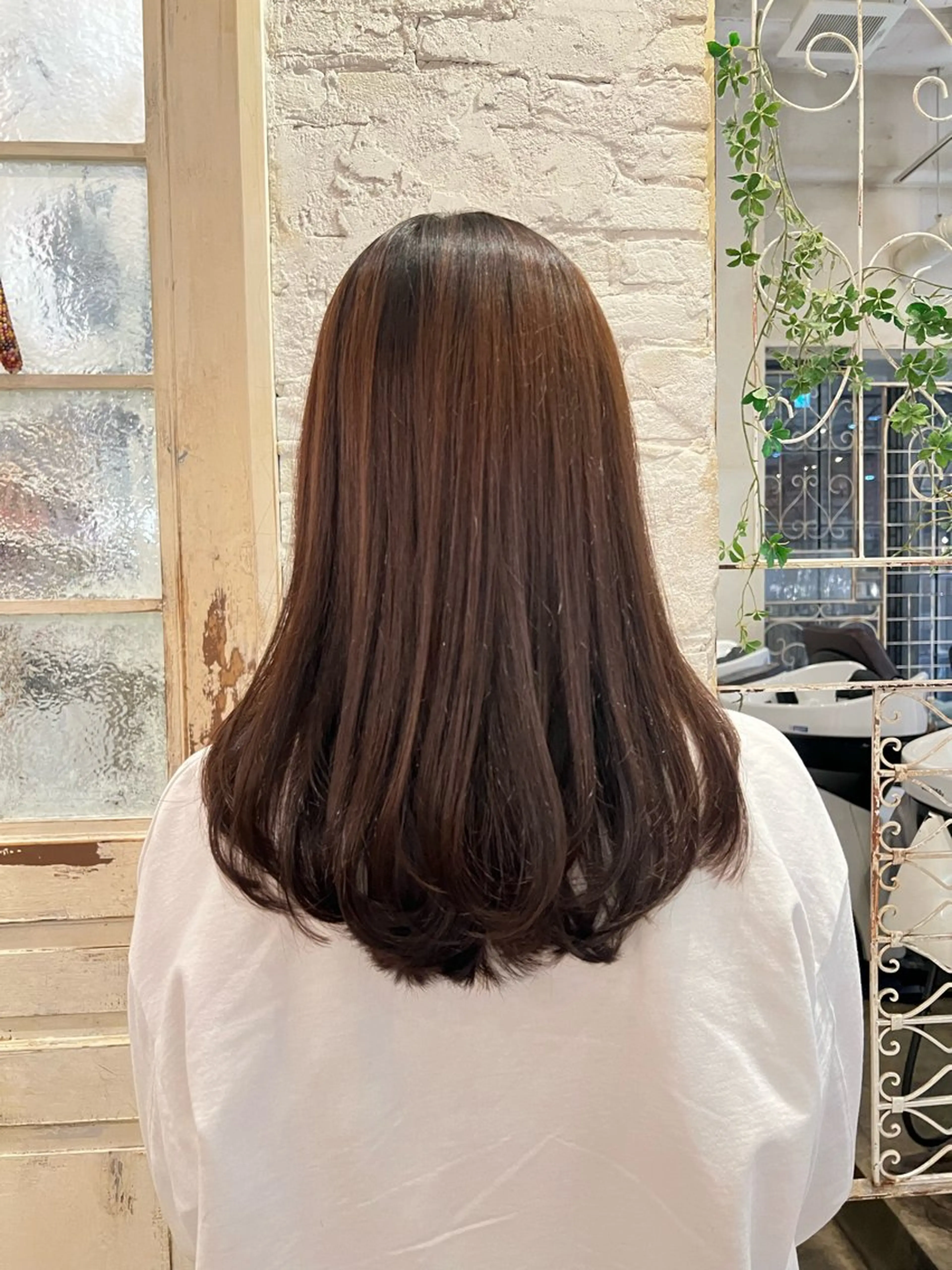 セミロング DECORA sweet所属・稲吉 優奈のヘアスタイル