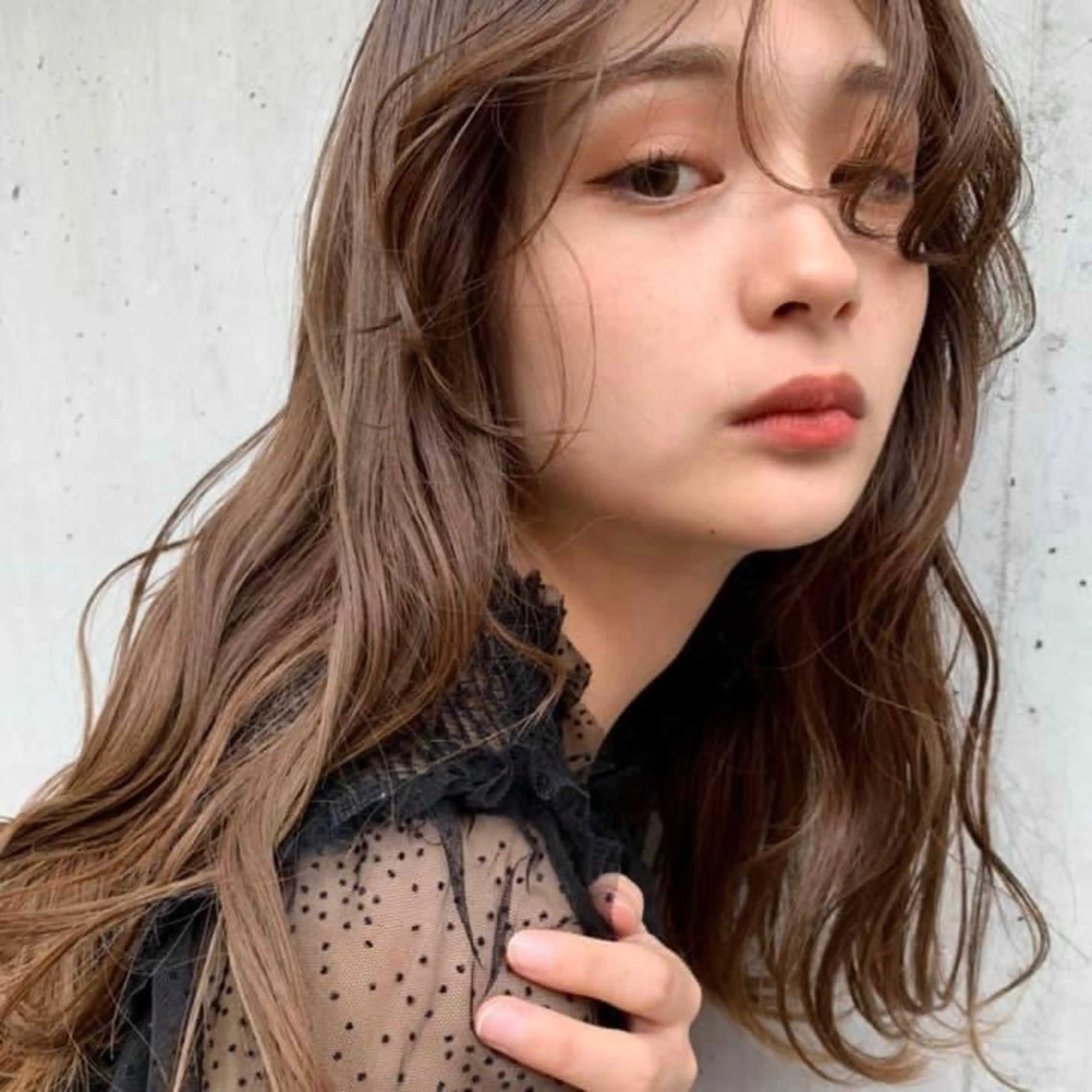 セミロング カラー ヘアカラー FERIA fam 小林勇太のヘアスタイル