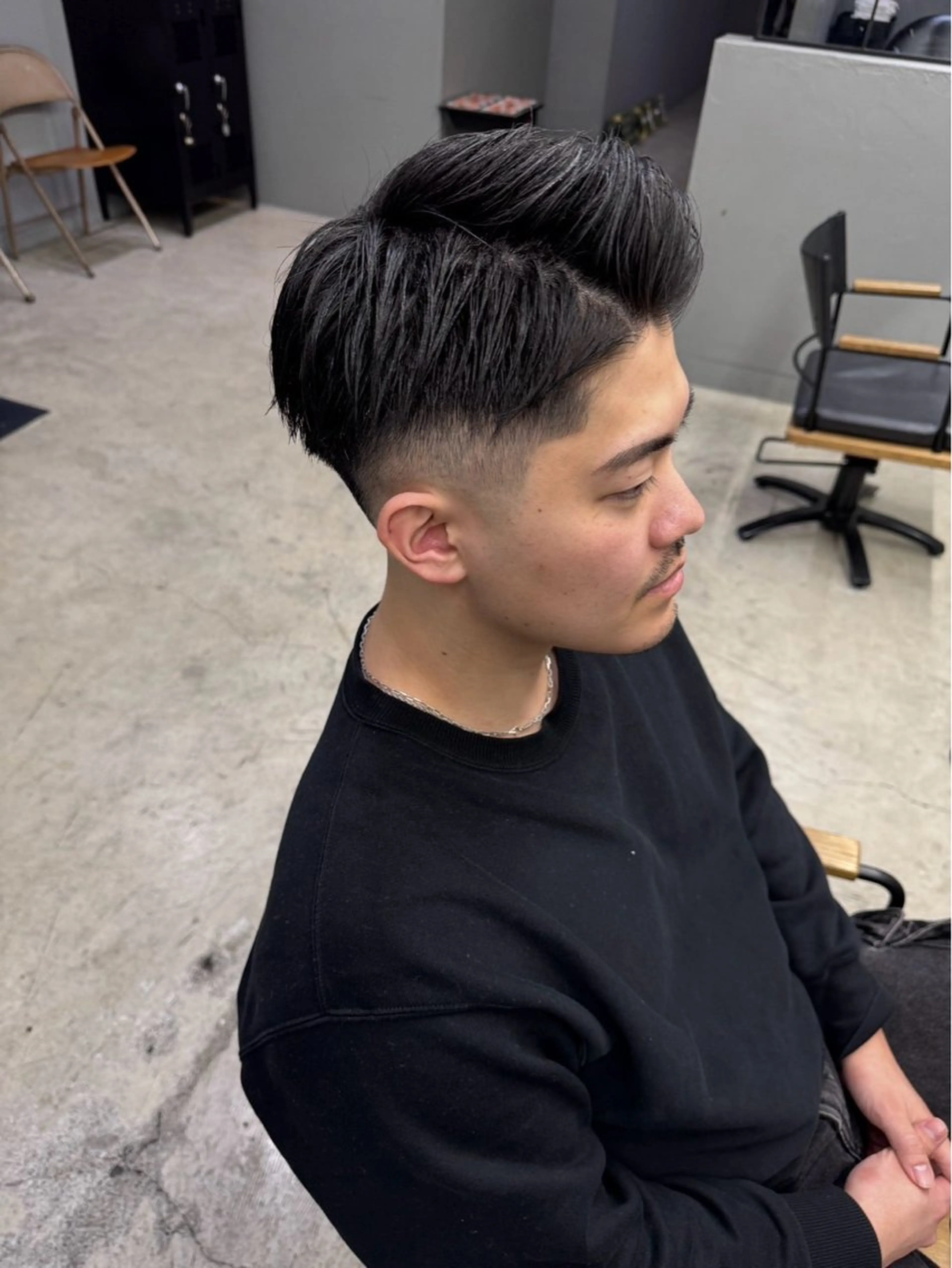 ショート パーマ メンズ カット ヘッドスパ メンズ専門サロン wokeのヘアスタイル