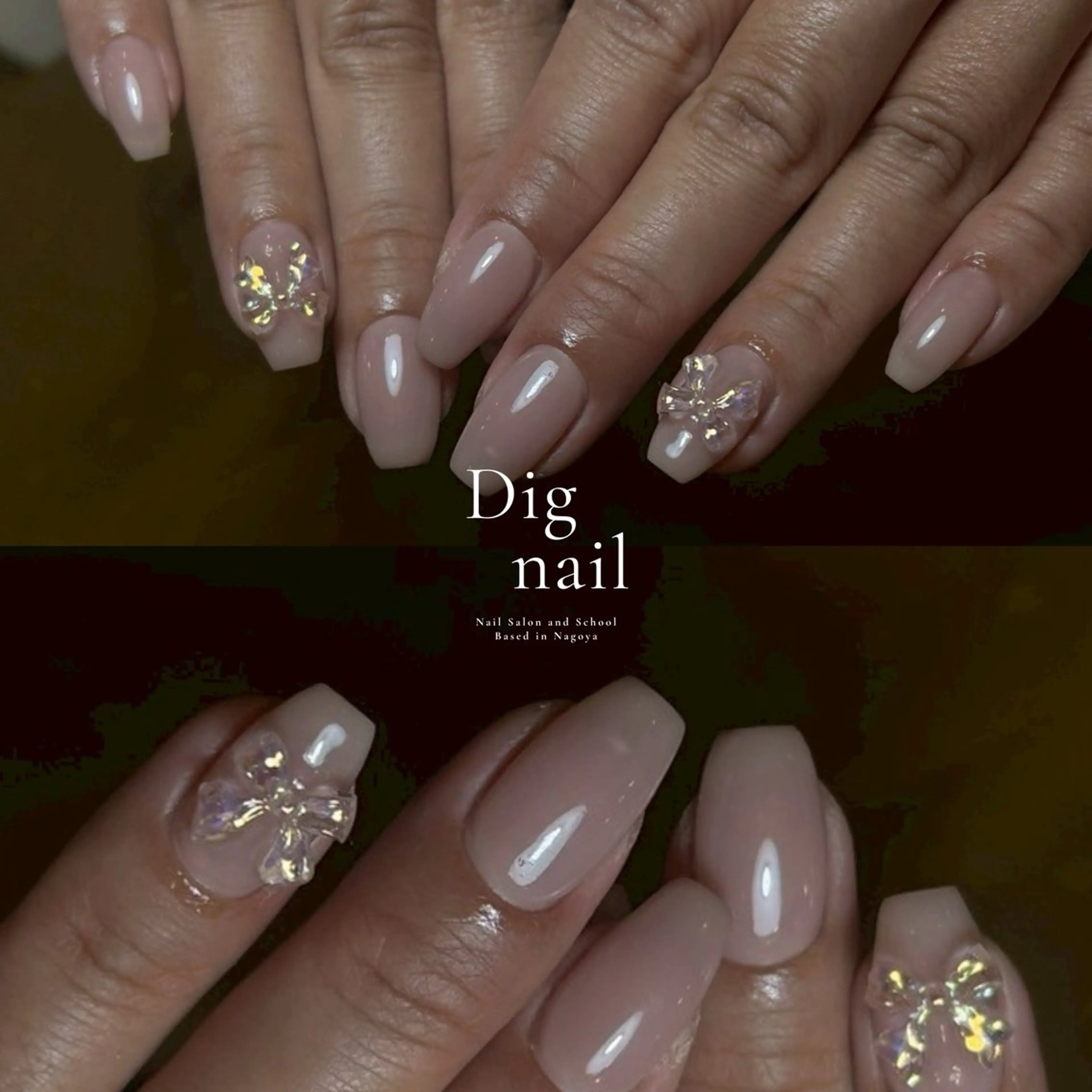 ネイル 長さ出し ジェルネイル 韓国ネイル マグネットネイル 持ち込み ハンドネイル D.d Reinaのネイルデザイン