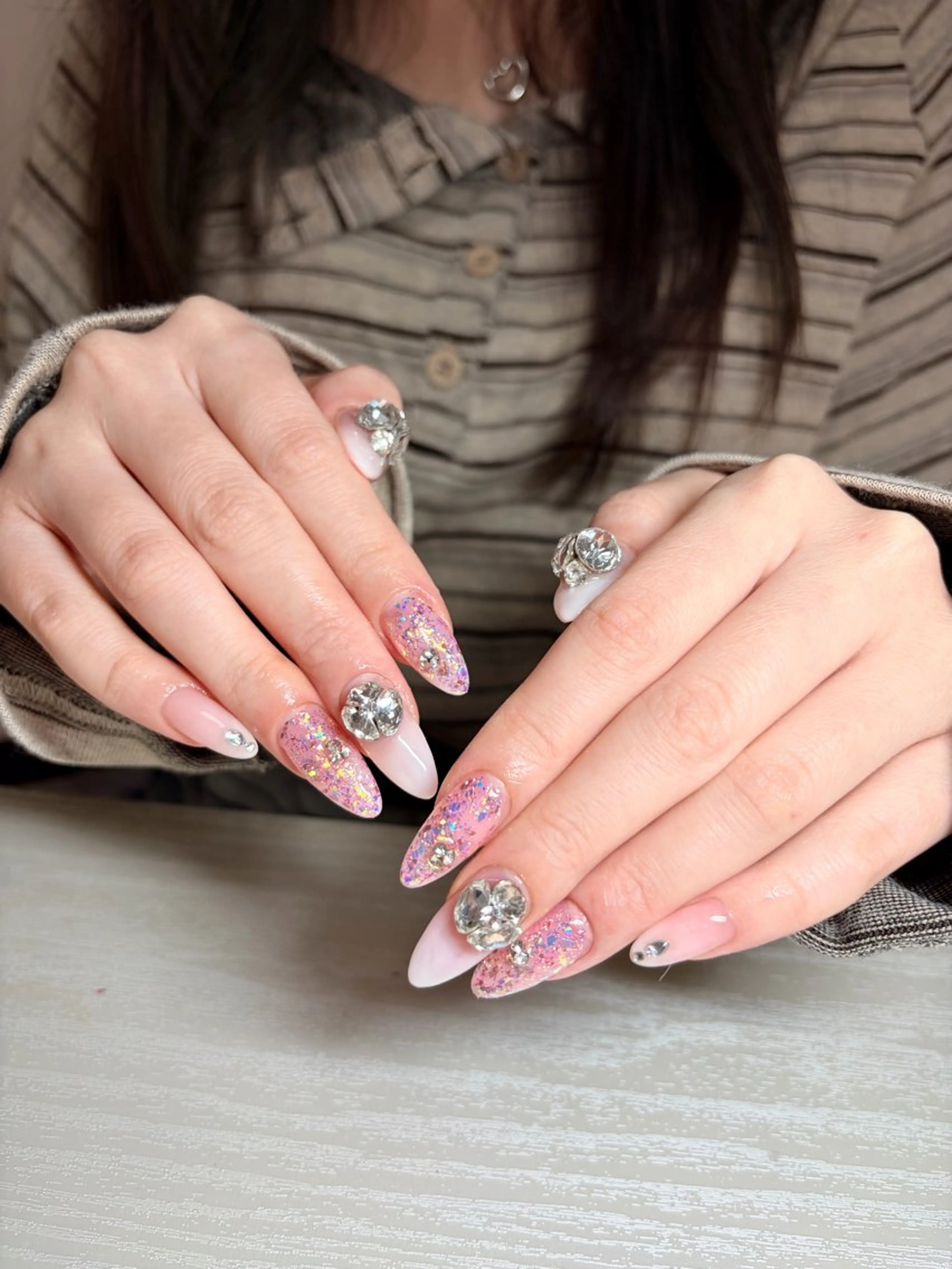 ネイル I P'ink nail salon所属・I pinknail 韓国風·持ち込み専門のネイルデザイン