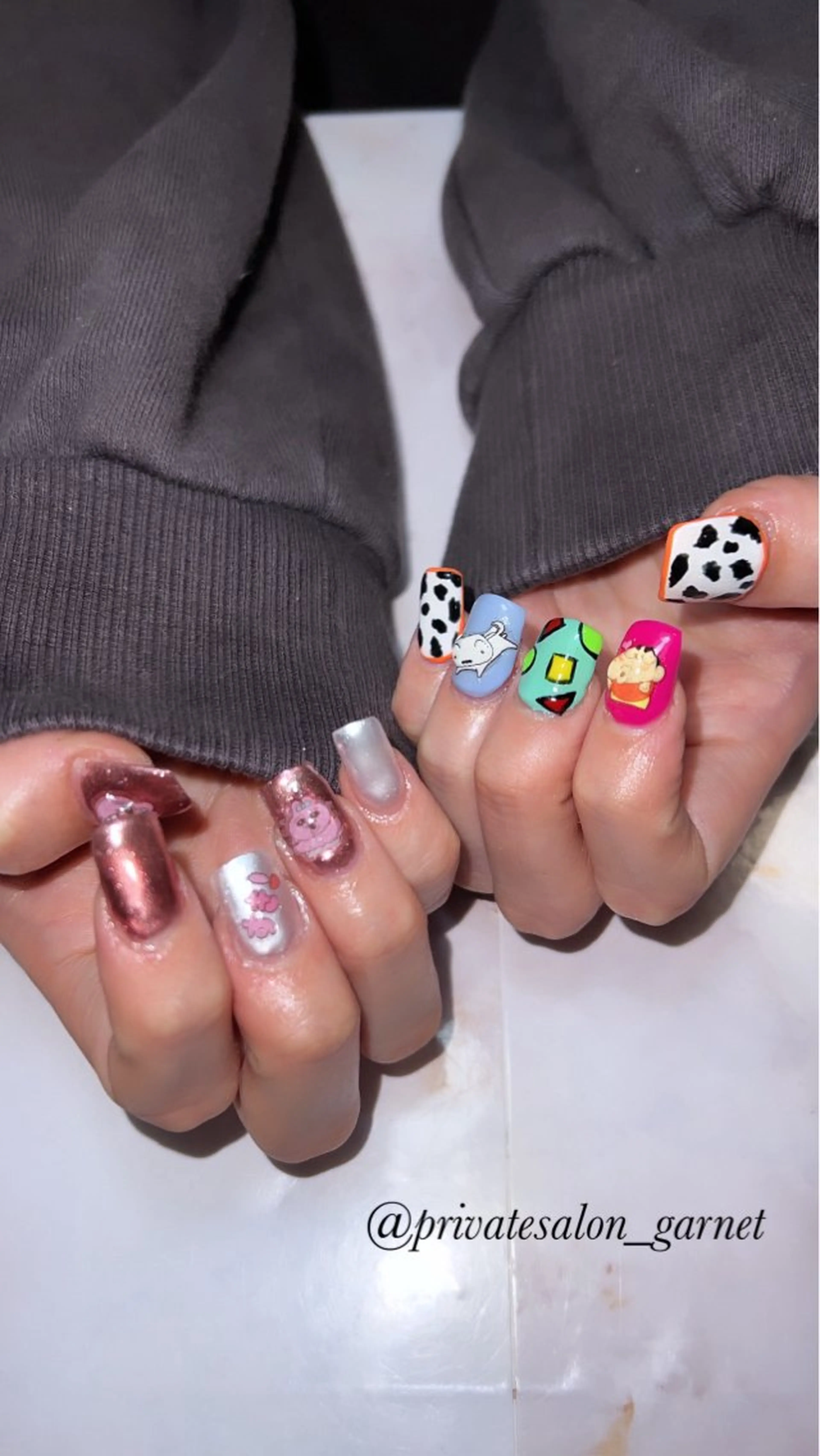 ネイル ハンドネイル Garnet nailのネイルデザイン