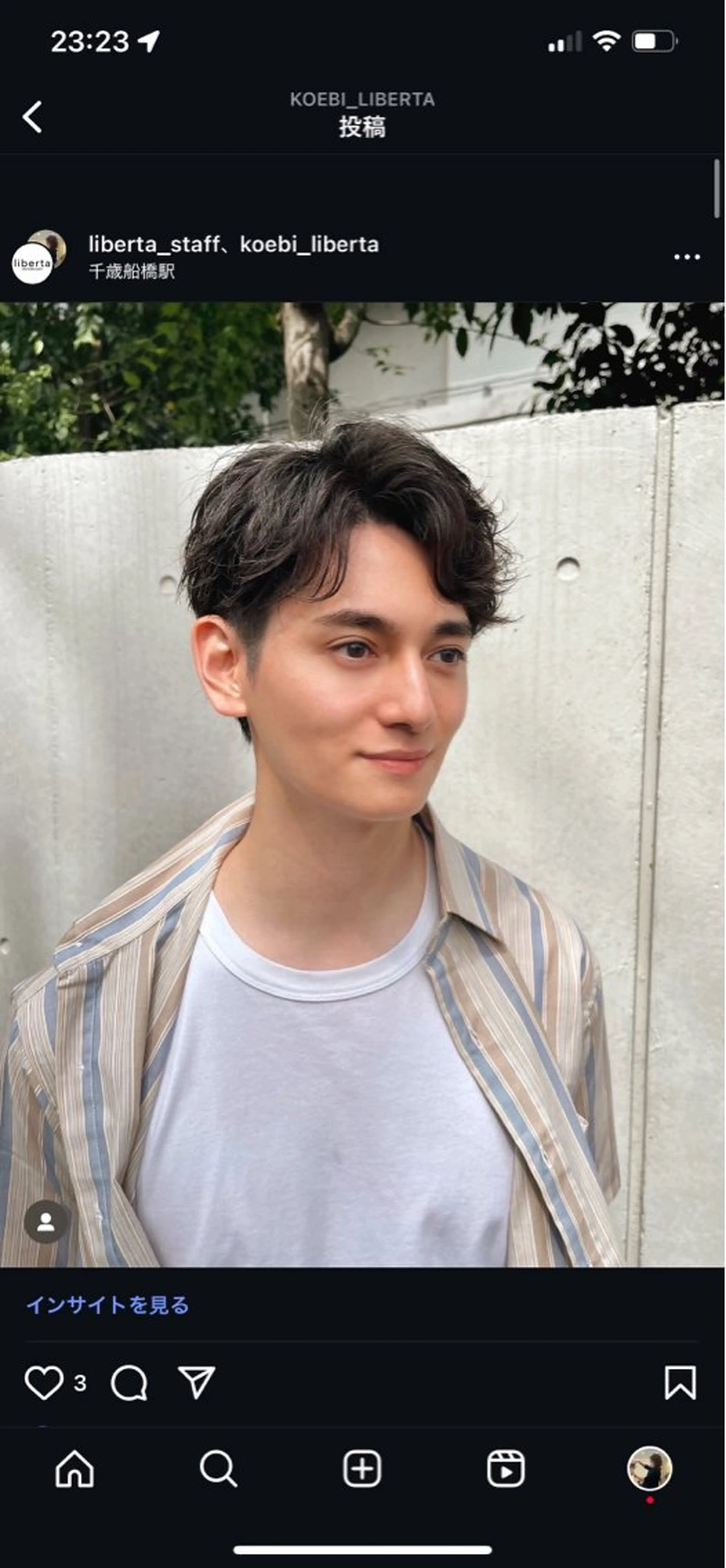 ミディアム liberta所属・メンズhair /こえびのヘアスタイル