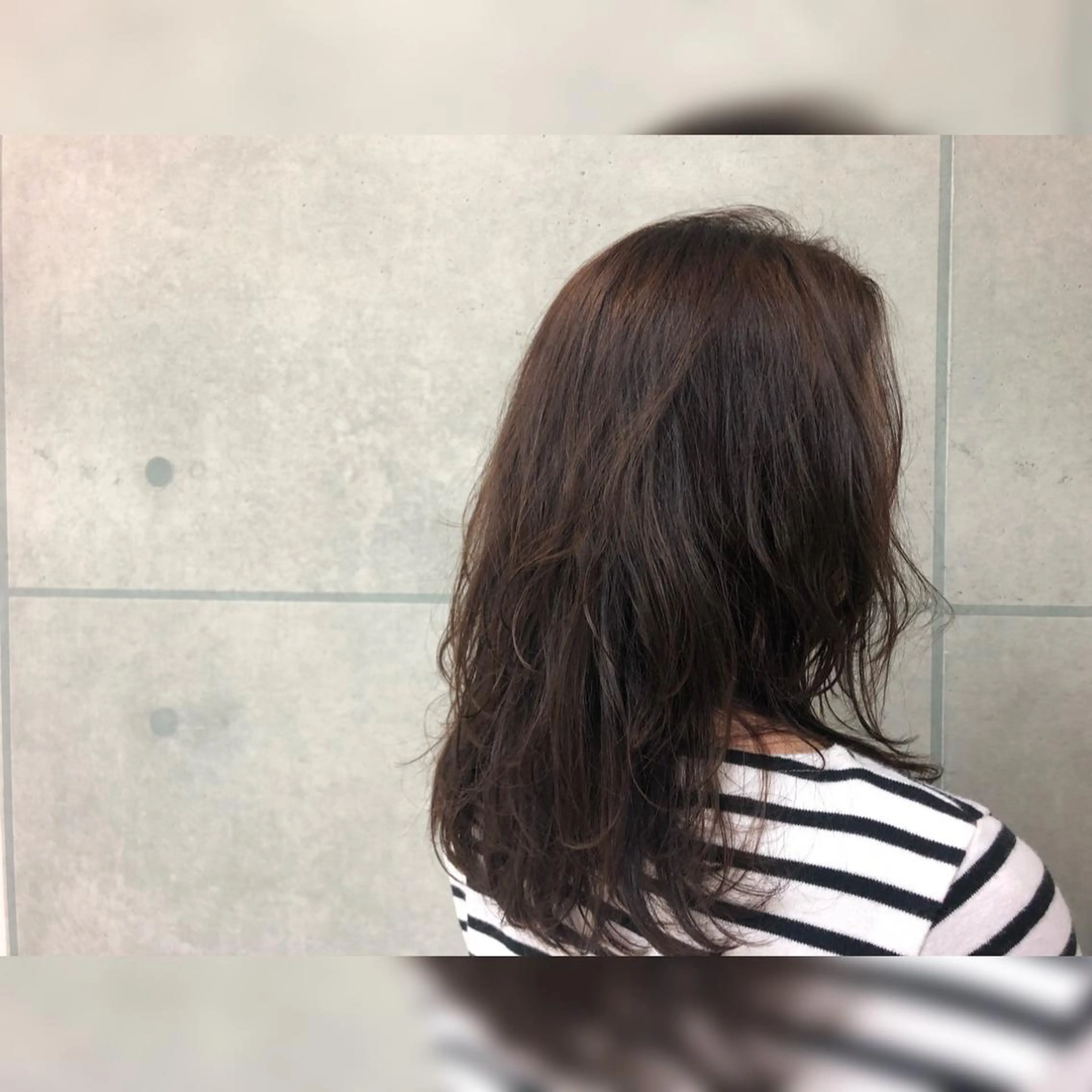 セミロング カラー パーマ セミロングパーマ デジタルパーマ Ｄirector 　徳久　真紀の眉毛・アイブロウイメージ