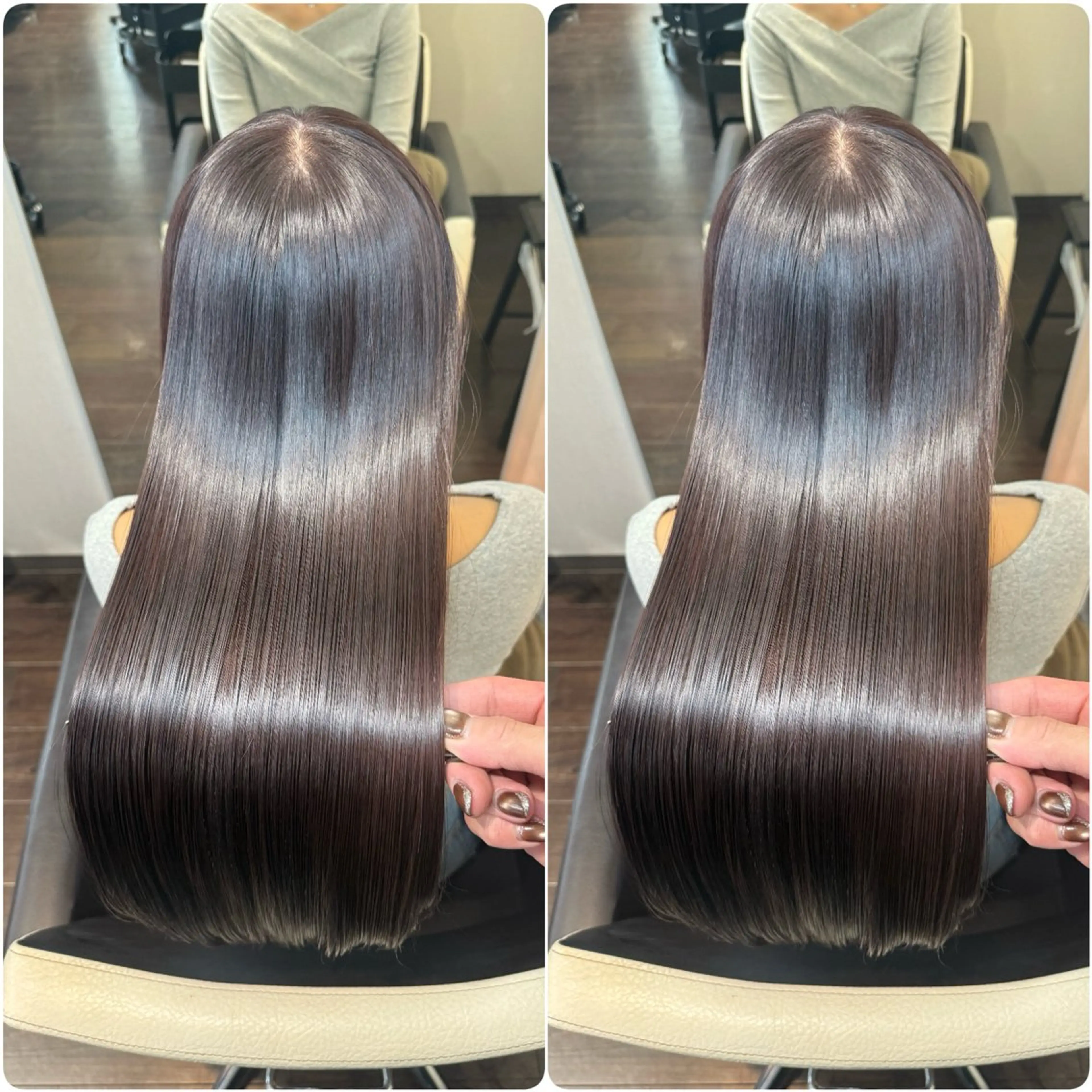 ロング カラー カット ヘアカラー トリートメント ヘッドスパ youres hair 髪質改善トリートメント&ヘッドスパ　新宿EAST所属・🌹ULTOWA🌹 髪質改善/縮毛/店長のヘアスタイル