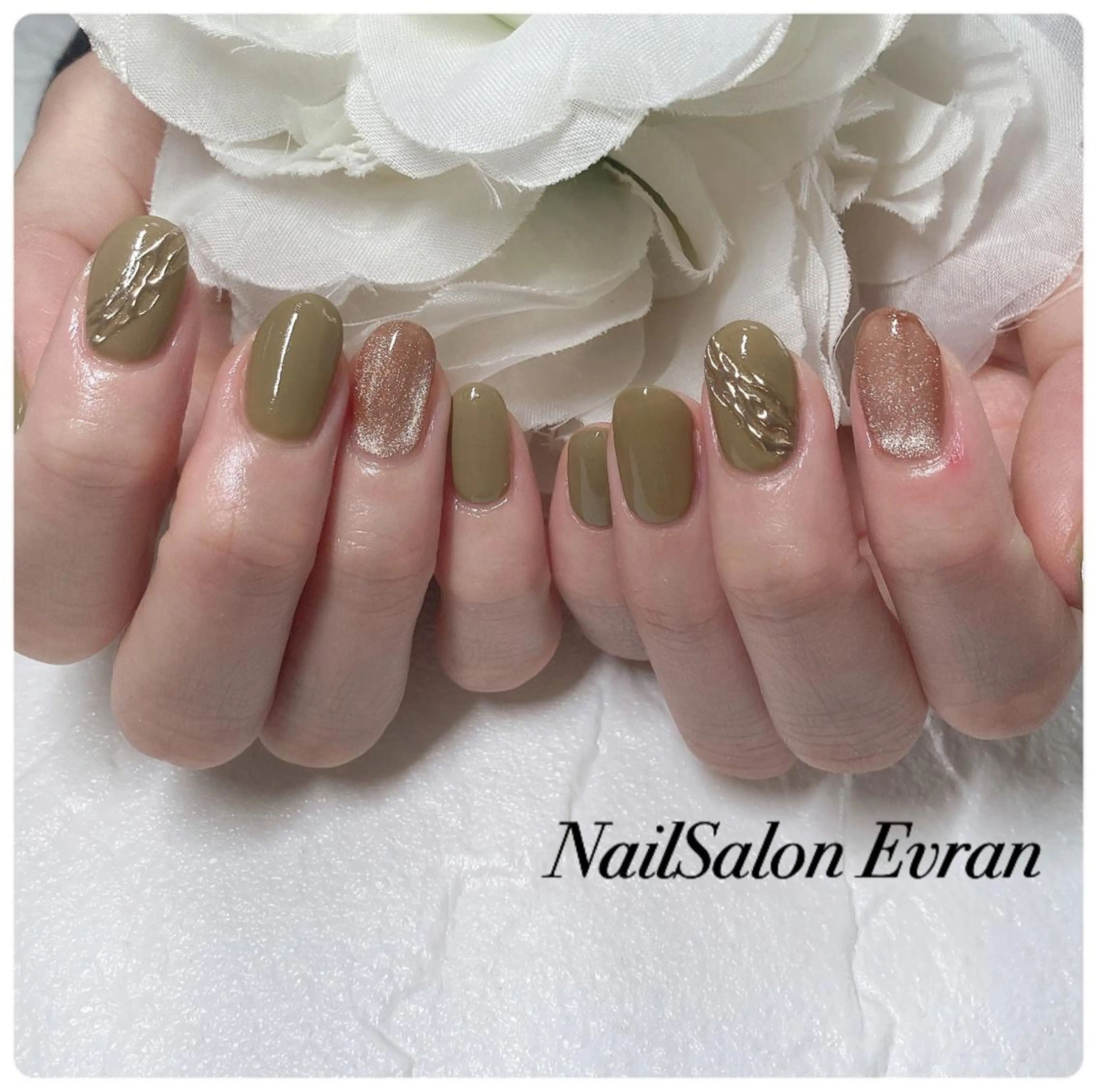 ネイル ハンドネイル Nail salon Evranのネイルデザイン