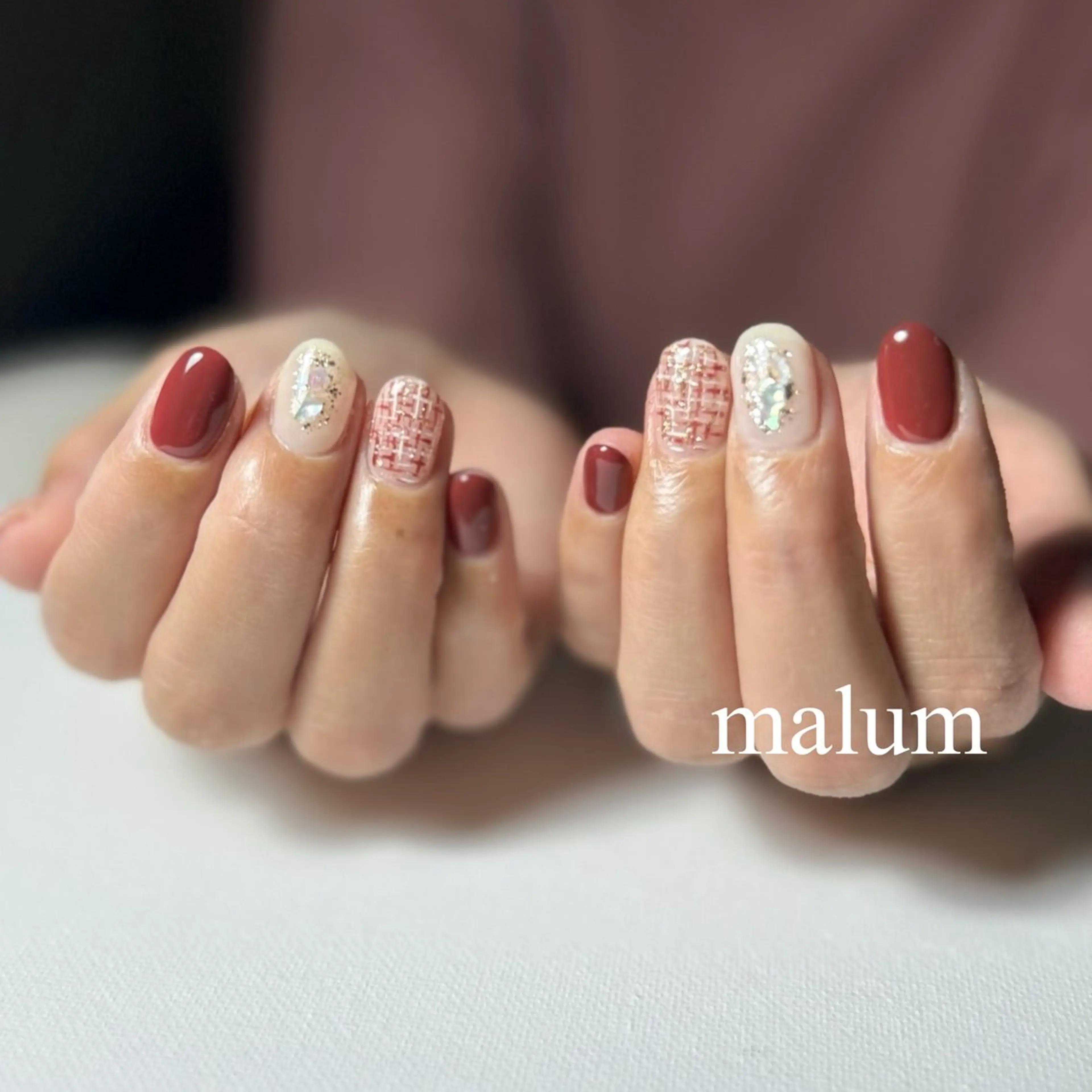 ネイル ハンドネイル malum nailのネイルデザイン