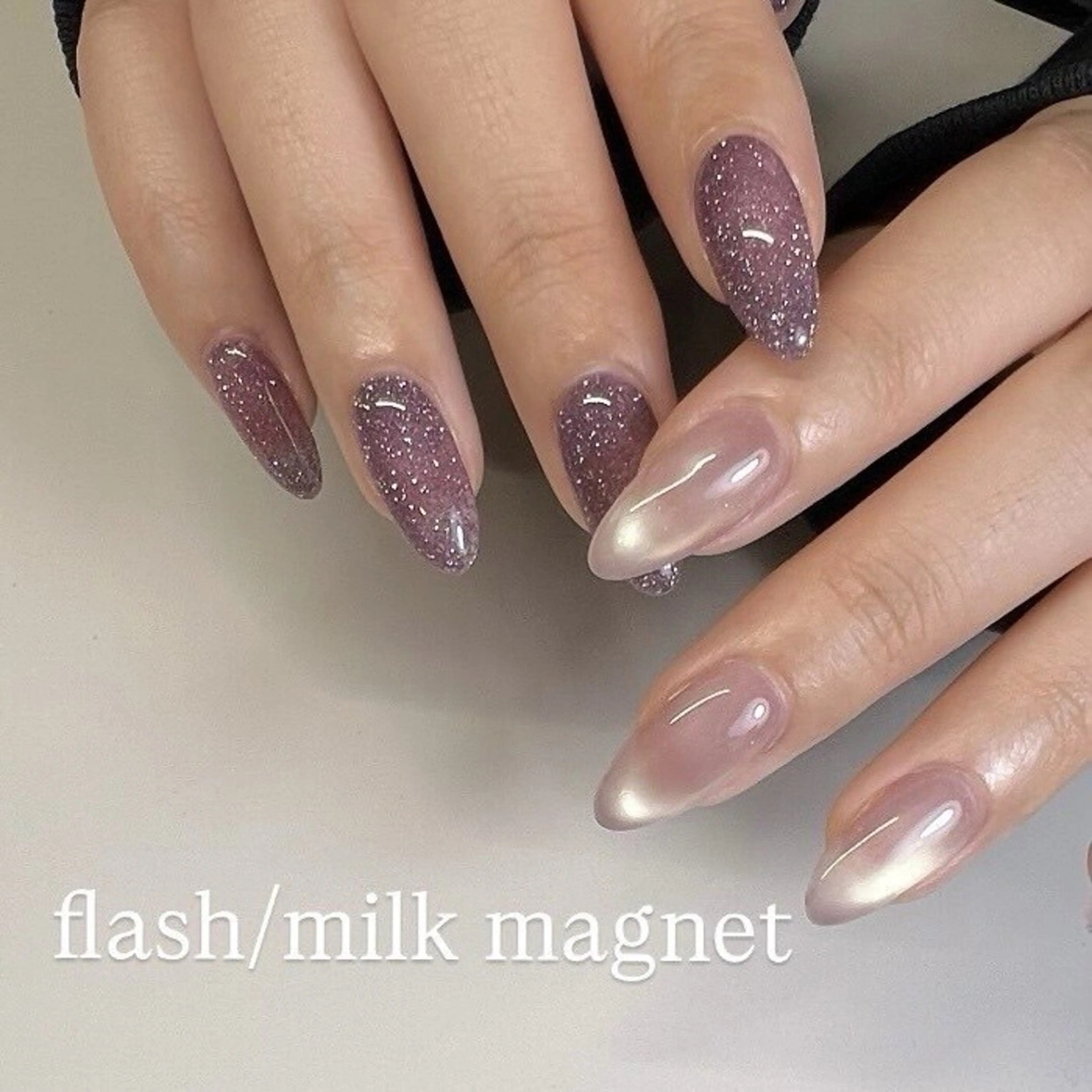 ミディアム カラー LYLY numachanのネイルデザイン