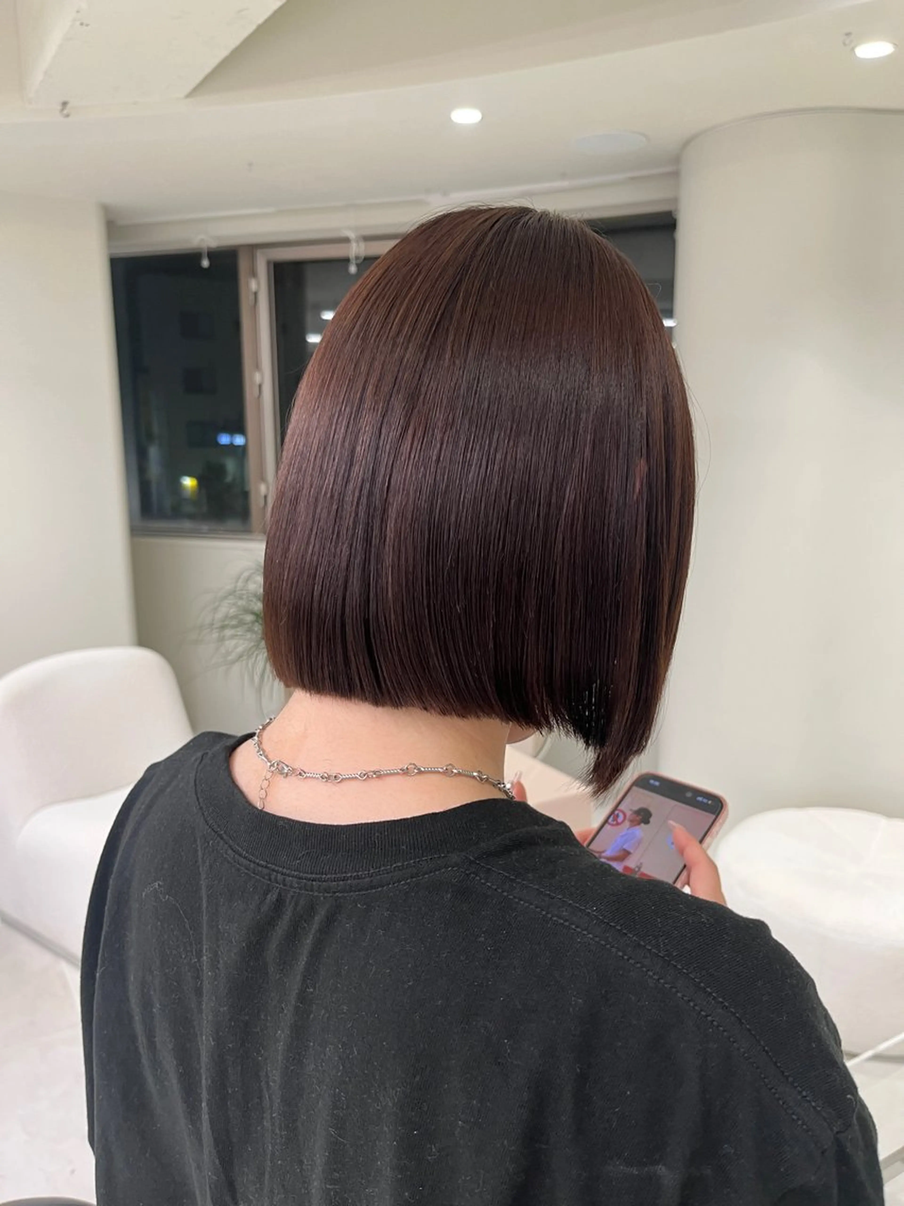 ショート Kaede✩.* keen立川のヘアスタイル