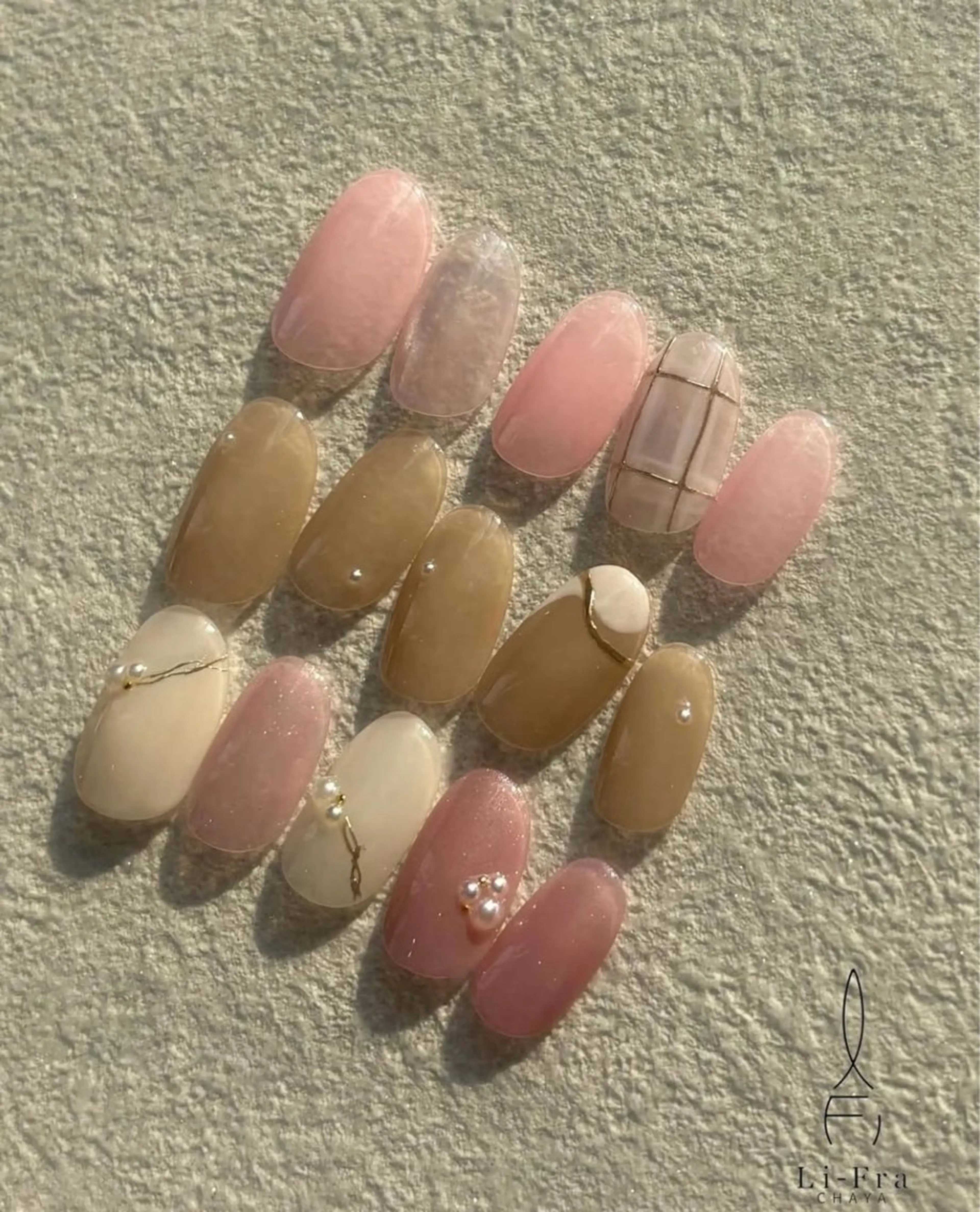 【お仕事でカラーの規定がある方におすすめ！】オフィスネイル¥6600の写真