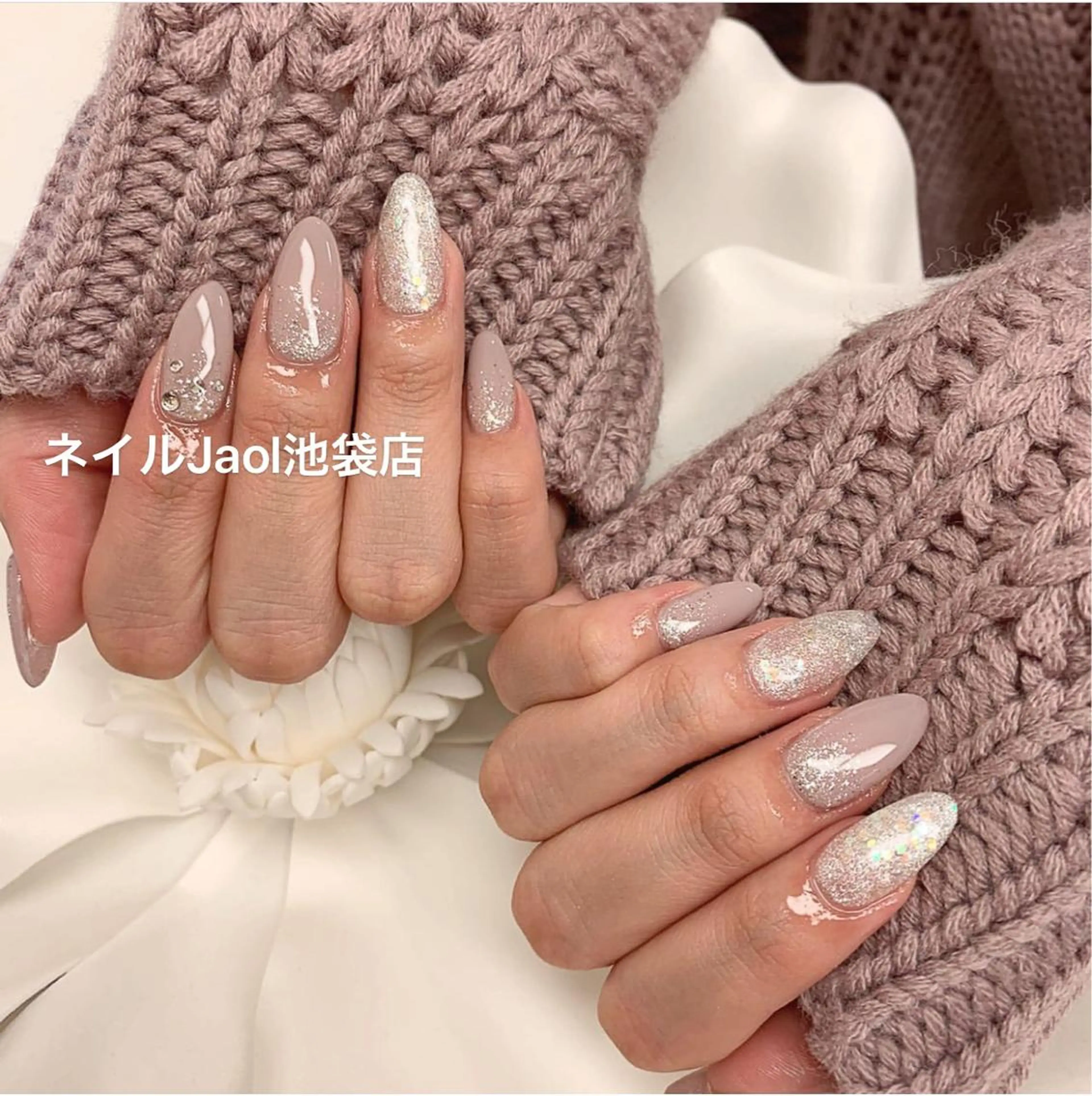 ミディアム nail jaol池袋店所属・ネイルJaol 池袋のネイルデザイン