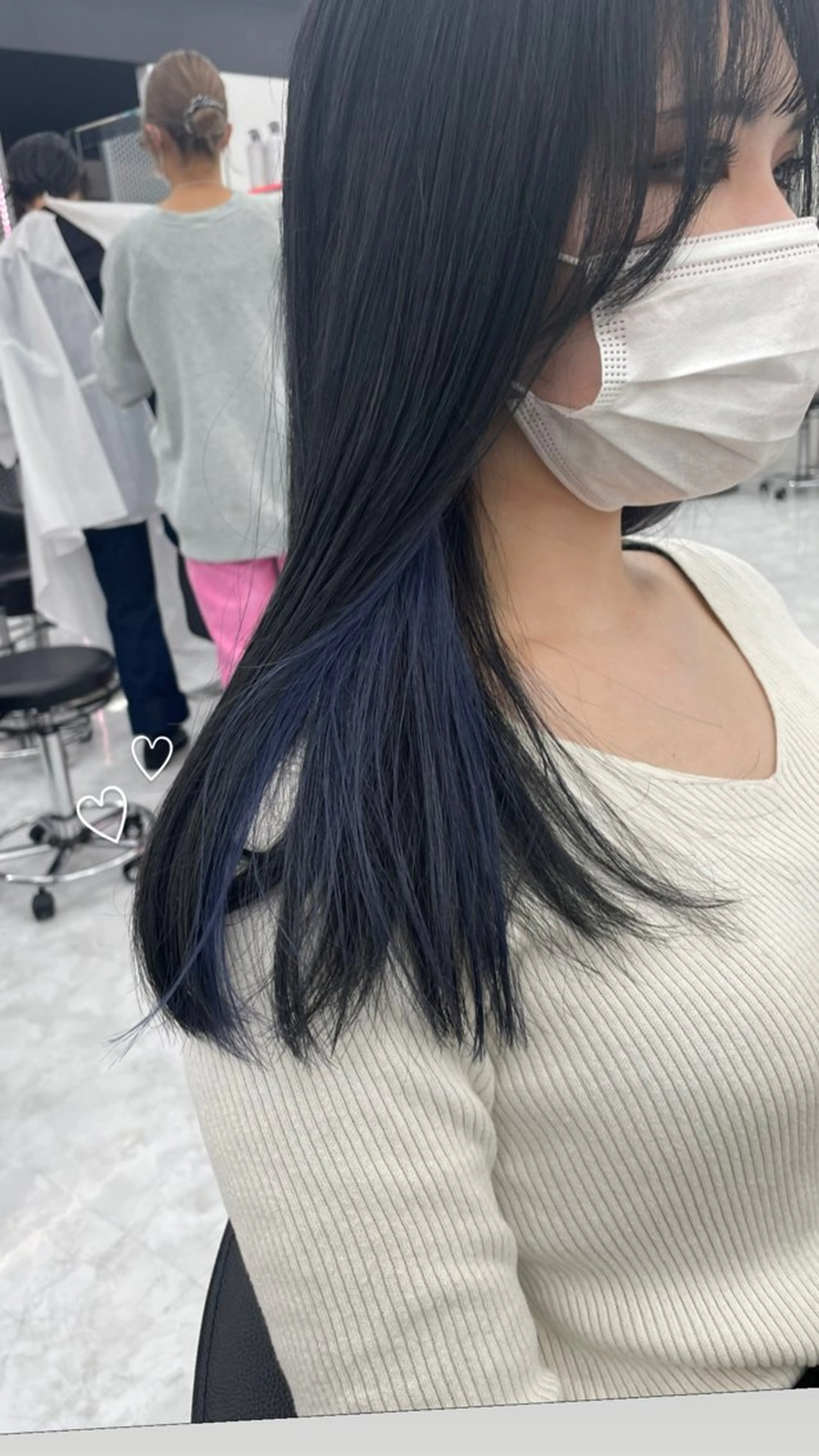 ロング 🤍韓国トレンド ヘア🤍miku🤍のヘアスタイル