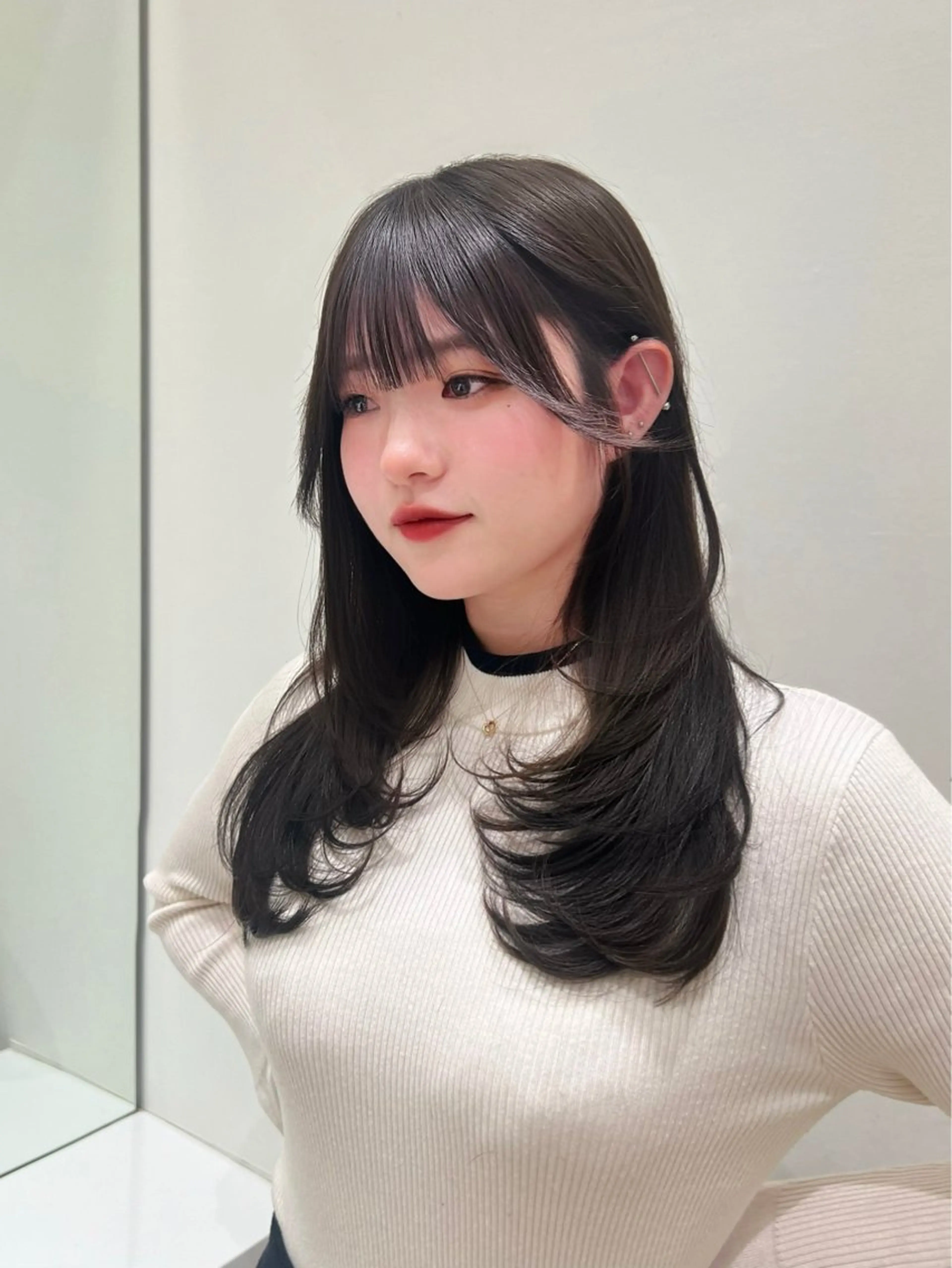 レイヤーカット+トリートメントの写真