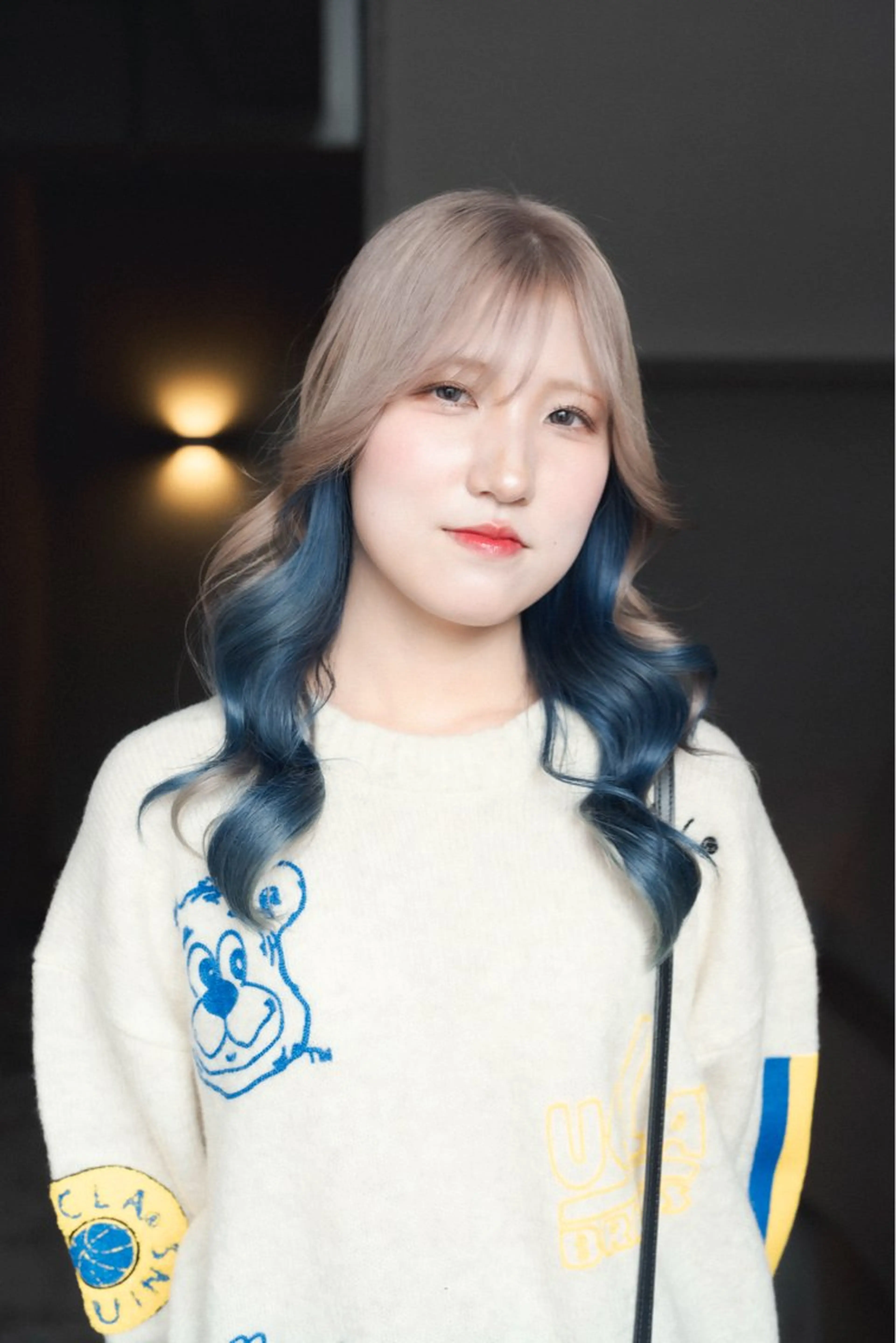 ロング カラー ベージュカラー インナーカラー 韓国風ヘア レイヤーカット ロング 井上 力のヘアスタイル