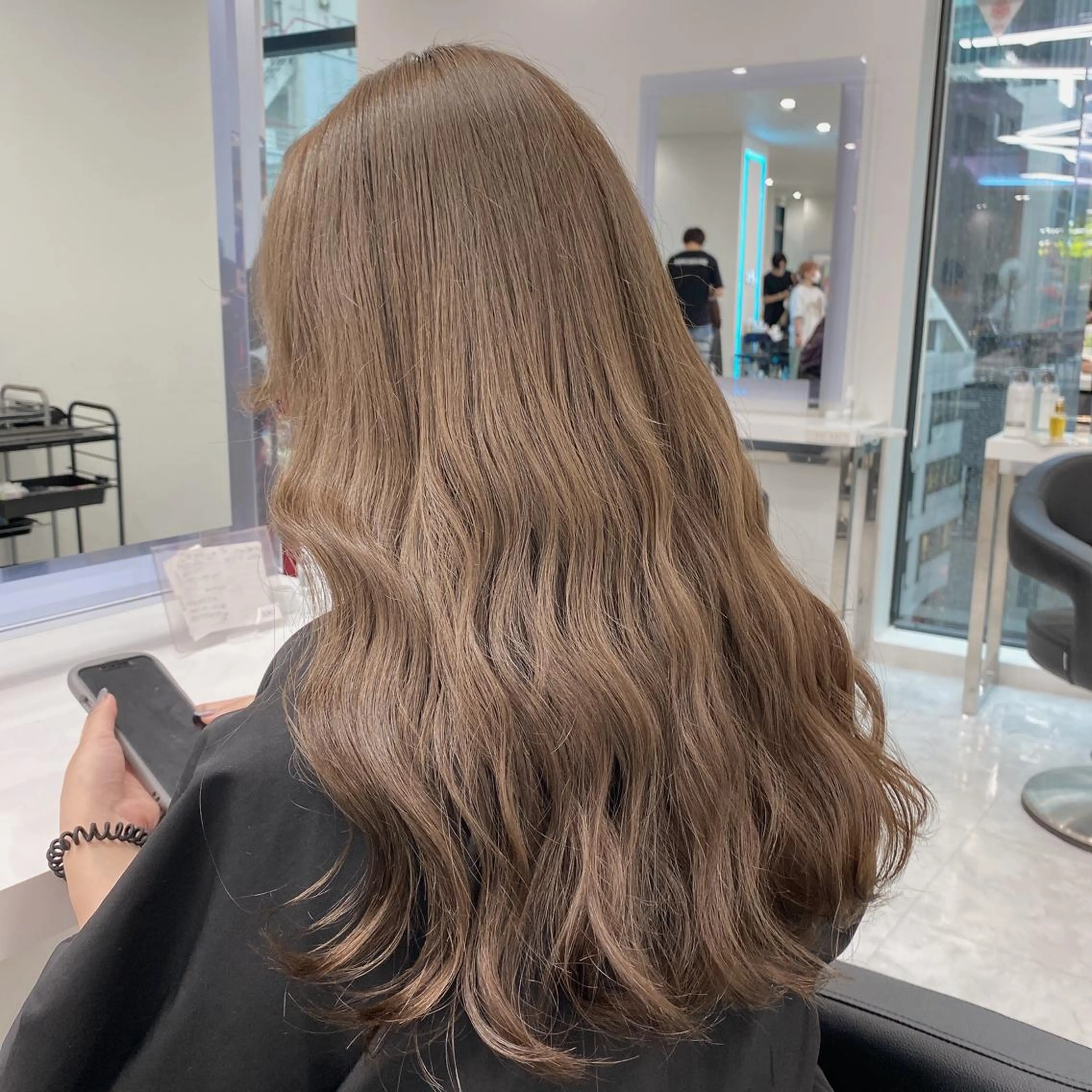 🌱ブリーチしたくない方はこちら🌱ブリーチなしダブルカラー＋当店オリジナルトリートメント✨炭酸スパ付きの写真