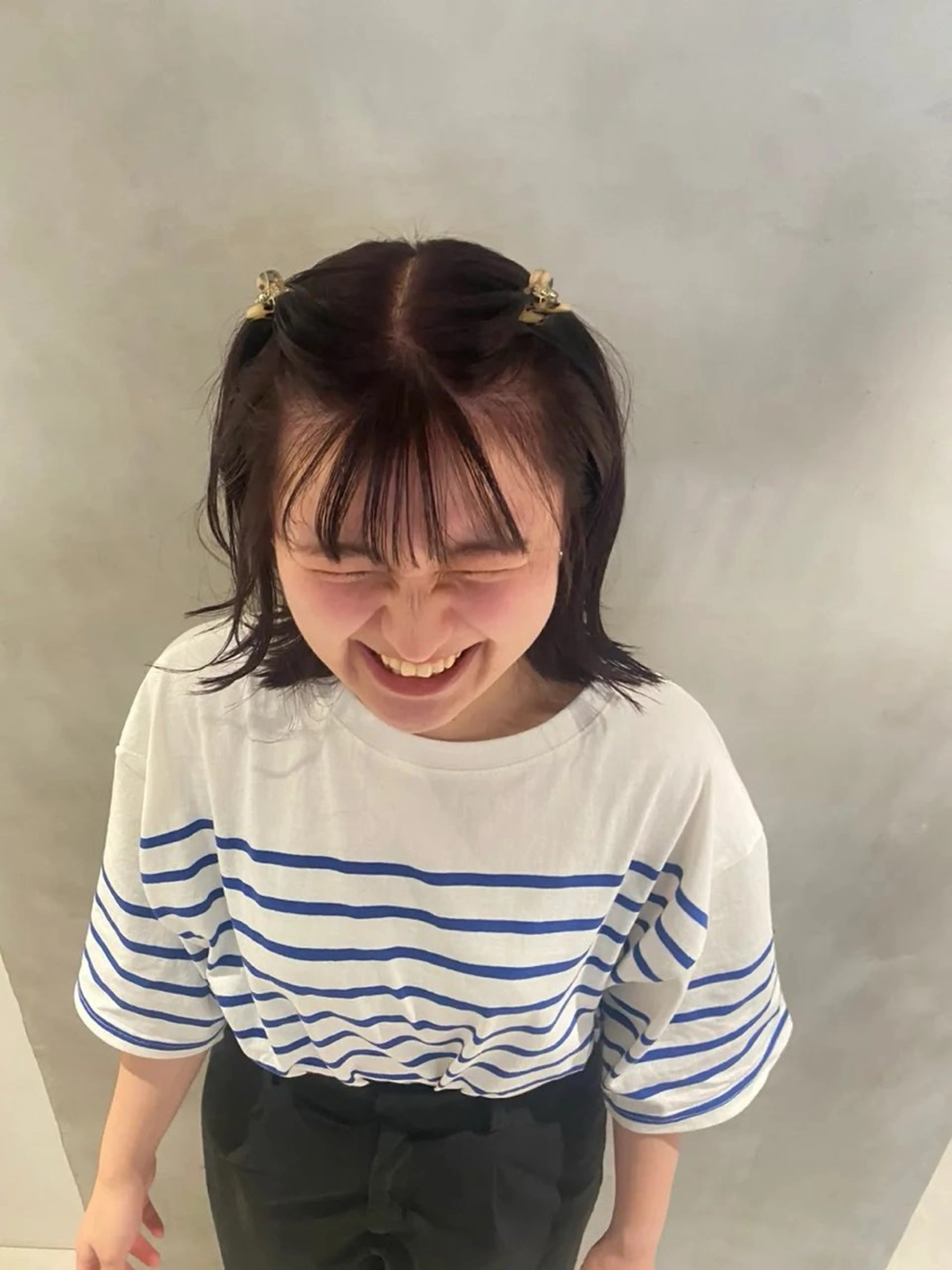 ミディアム カラー ooit所属・田崎 文香のヘアスタイル