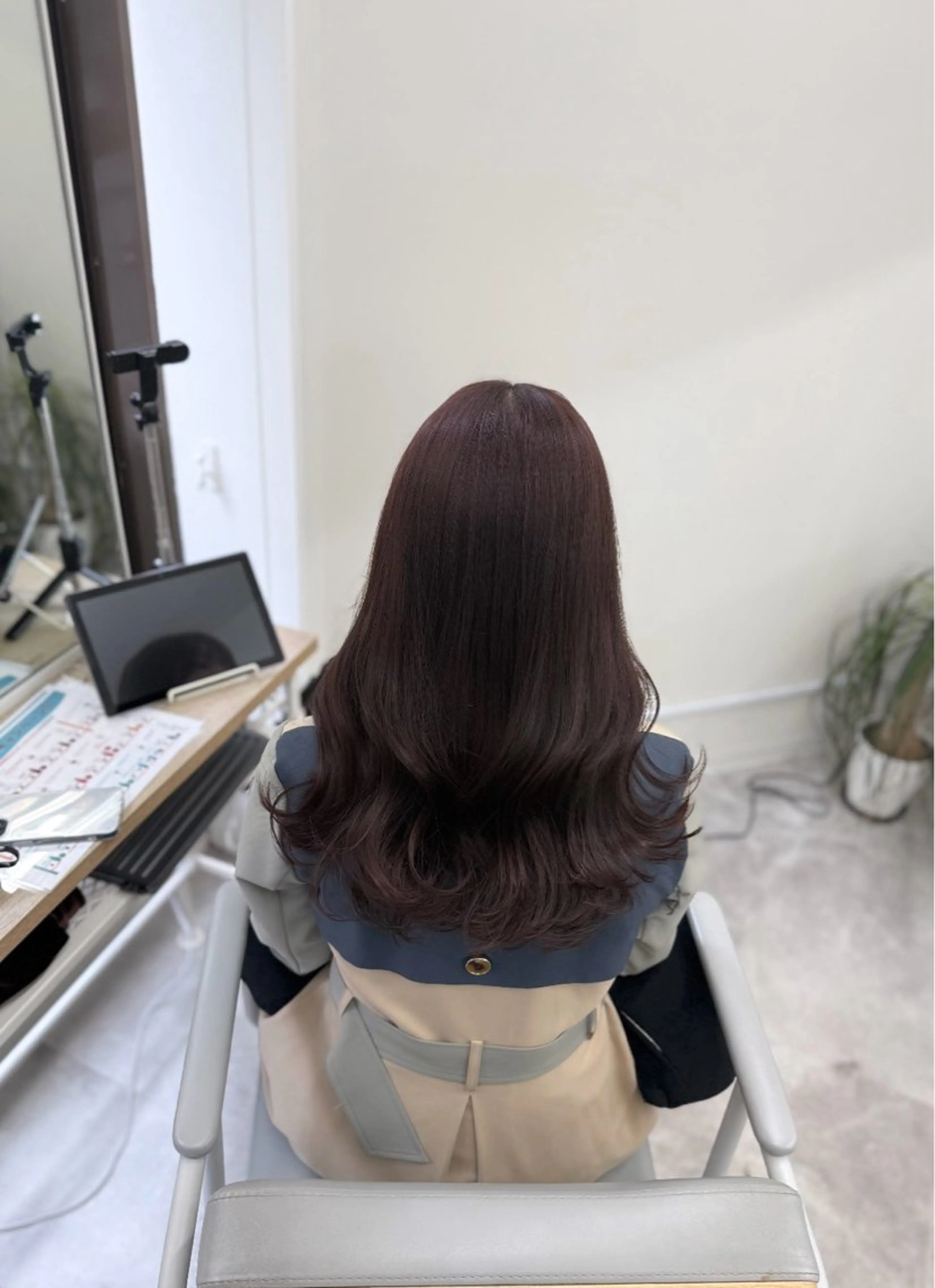 【ミニモ限定】Cut+艶カラー+髪質改善UPTOGROSS+4 STEPTrの写真