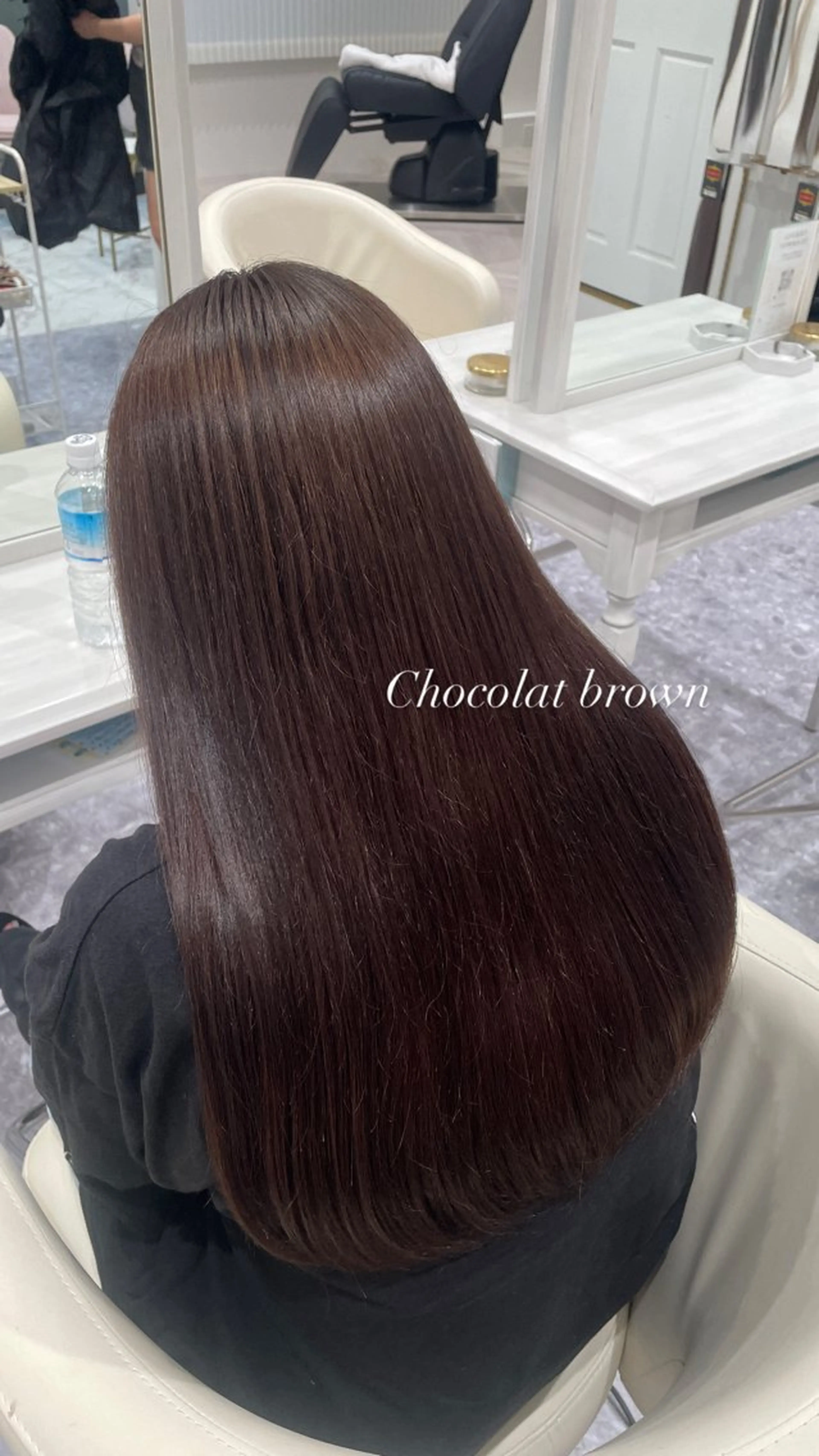 ロング カラー 透明感カラー navi/レイヤー ハッシュカット/愛華のヘアスタイル