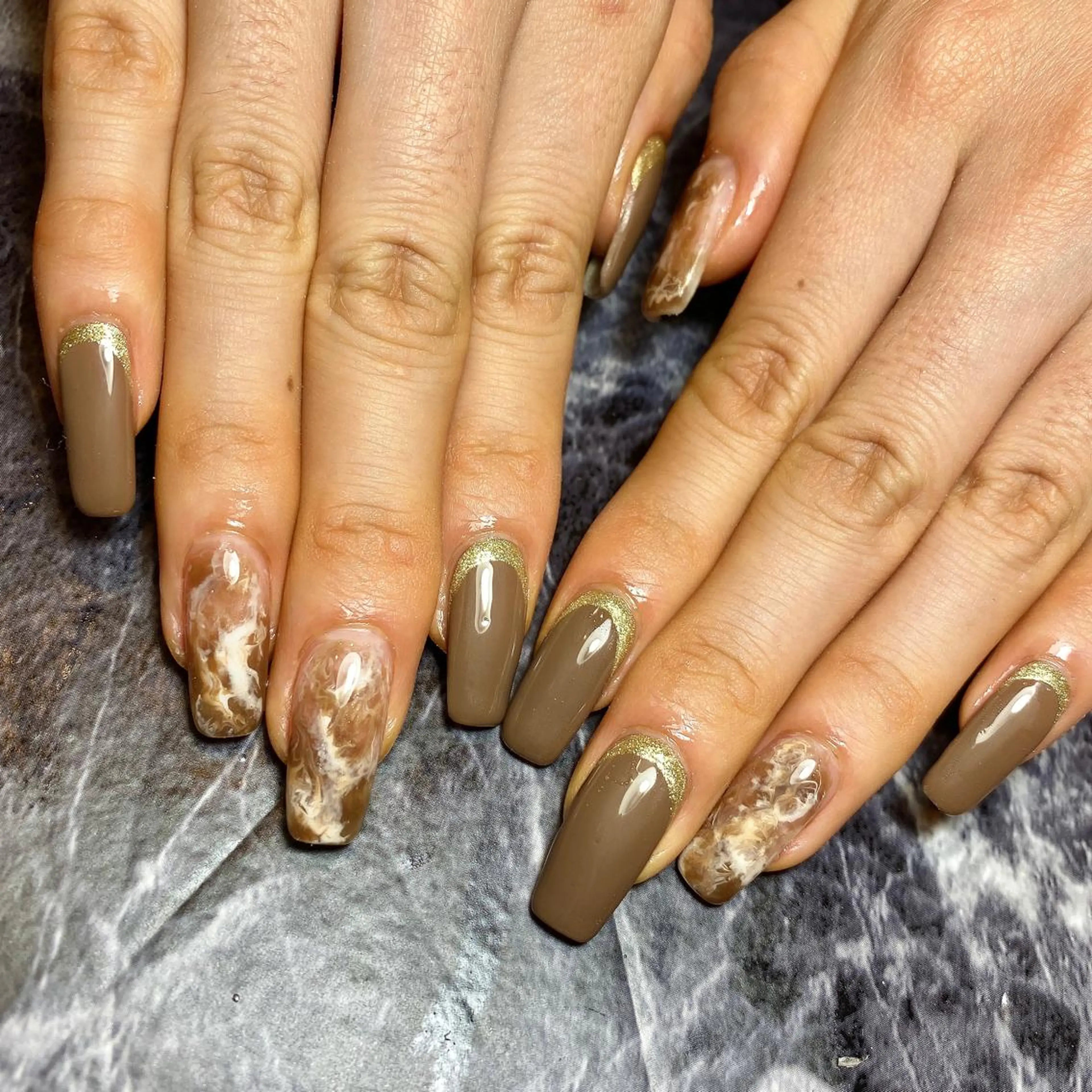 ネイル ジェルネイル ニュアンスネイル スカルプネイル しば まなみのネイルデザイン