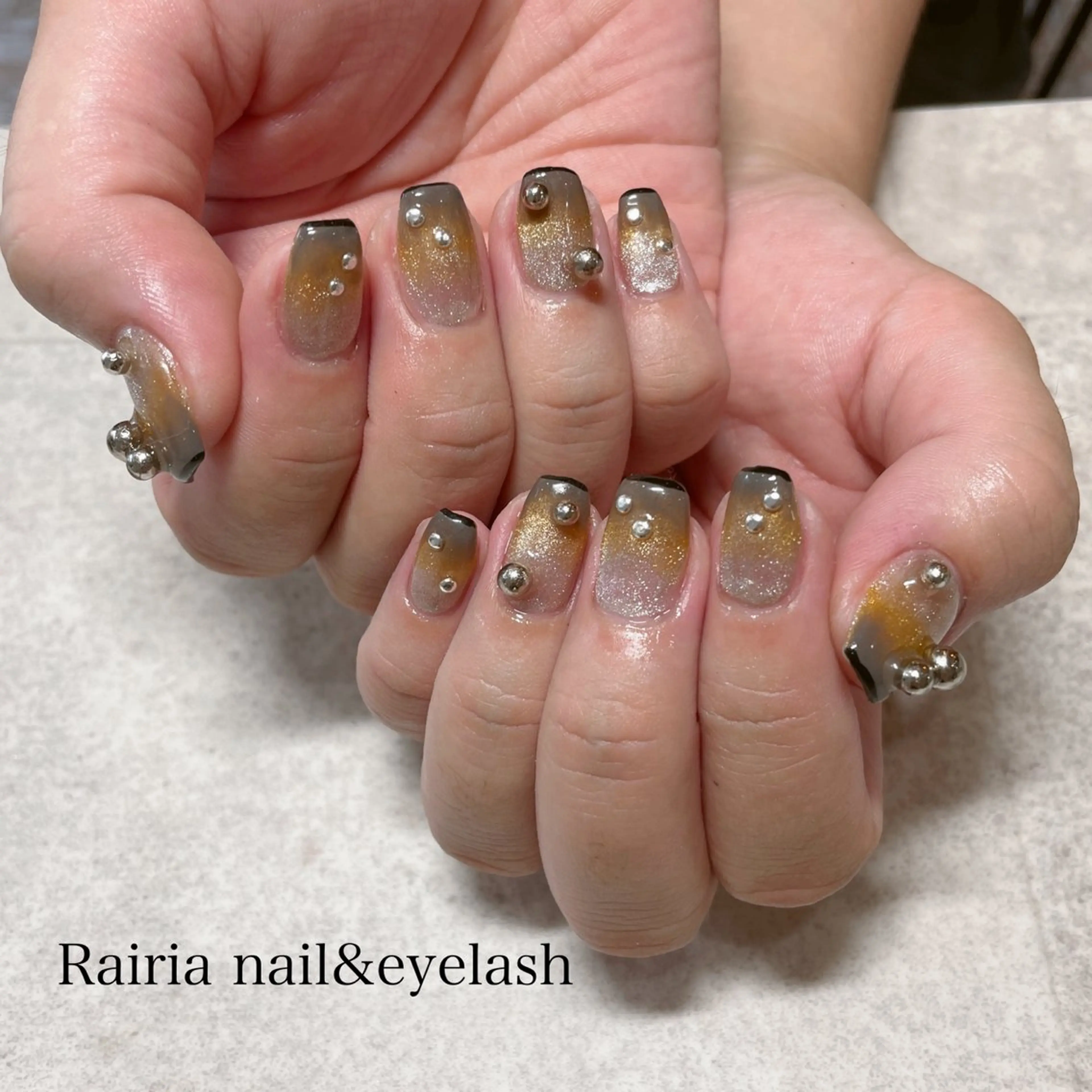 ネイル 持ち込み ハンドネイル Rairia nail&eyelash小岩店所属・Rairianail 小岩店のネイルデザイン