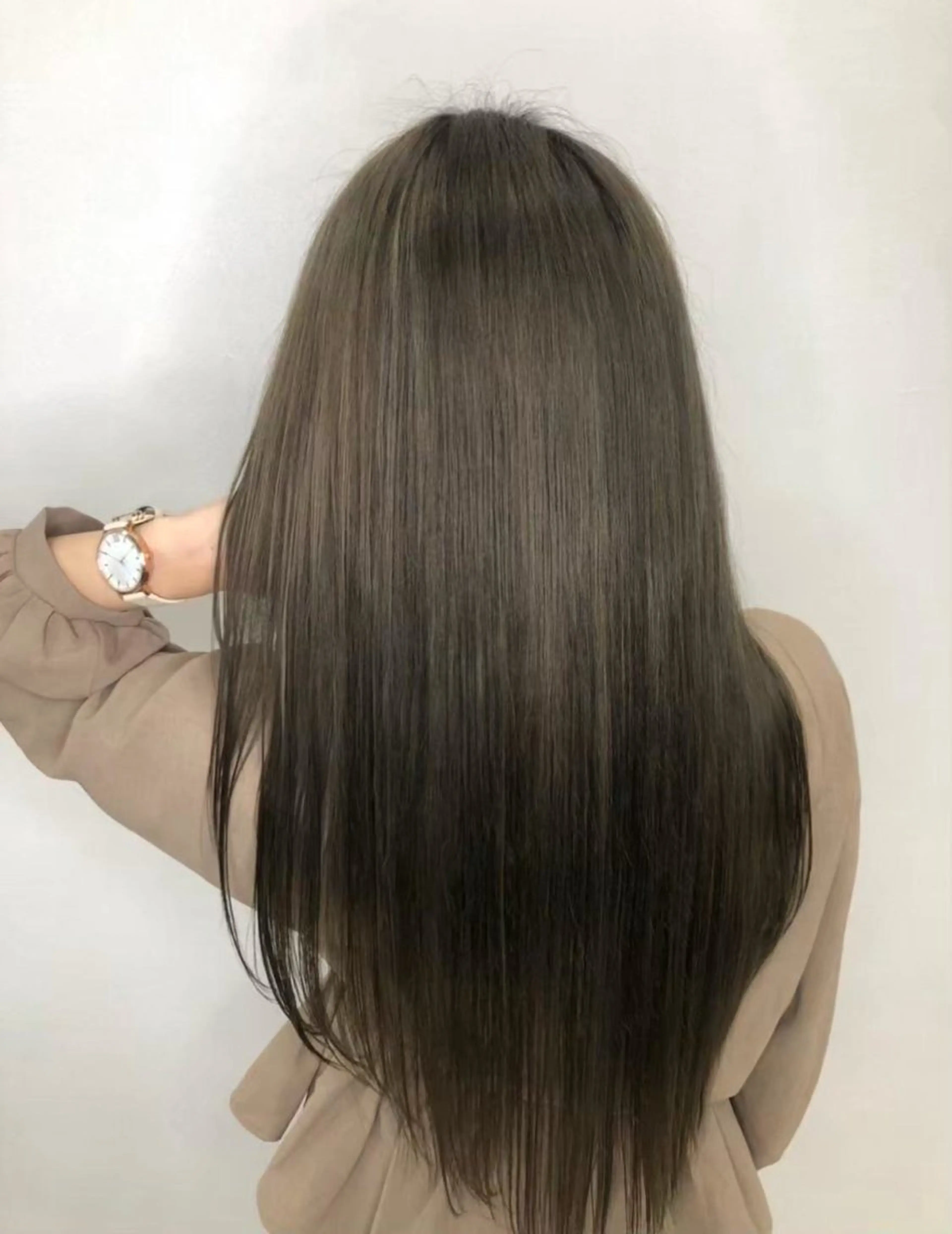 👑全体カラー＋𝗔𝘂𝗷𝘂𝗮4️⃣STEPトリートメント＋ヘッドスパ🌿‬🫧‪の写真