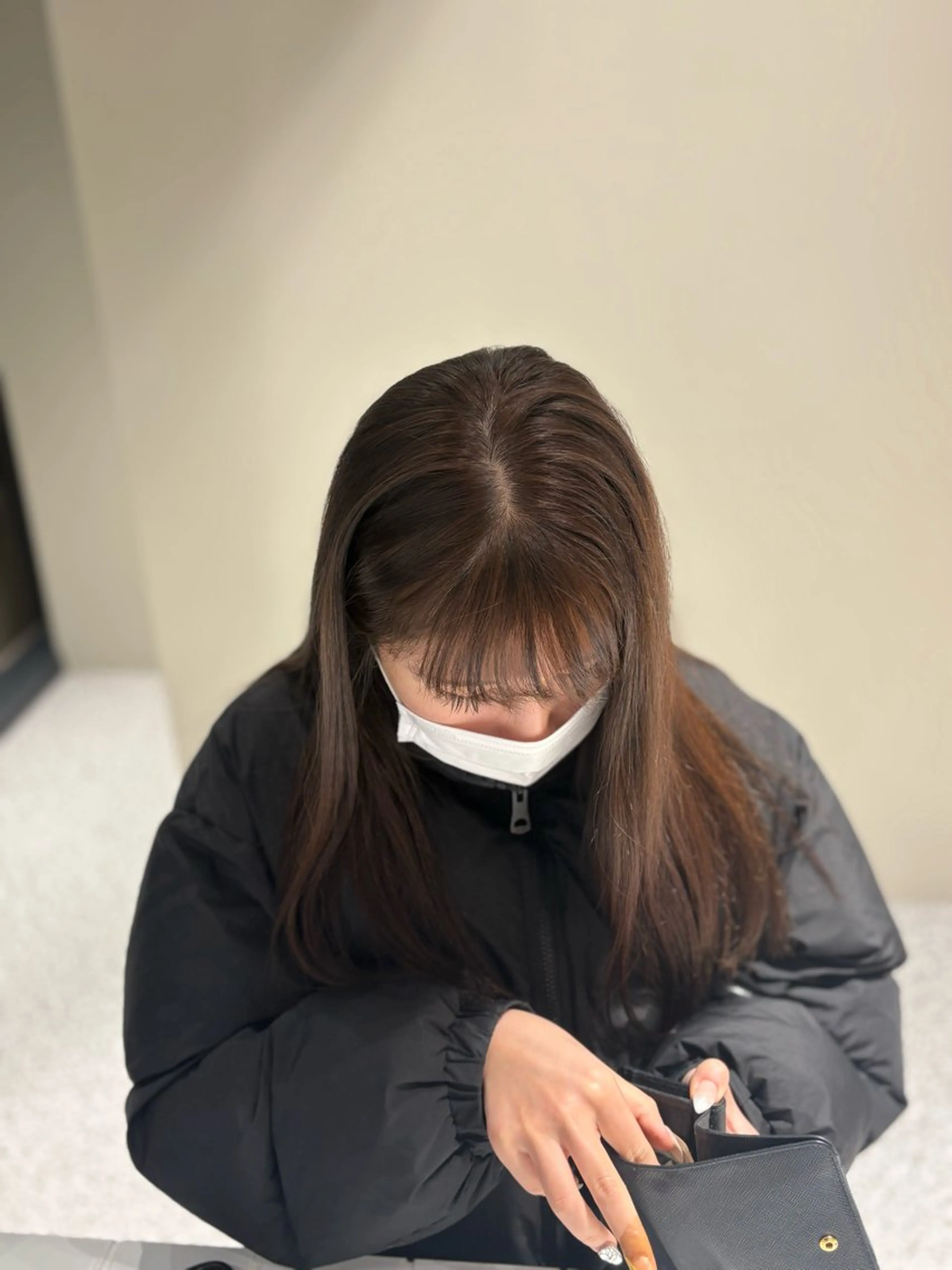 セミロング ヘアカラー トリートメント ジャニオタ美容師/ 髪質改善/choriのヘアスタイル