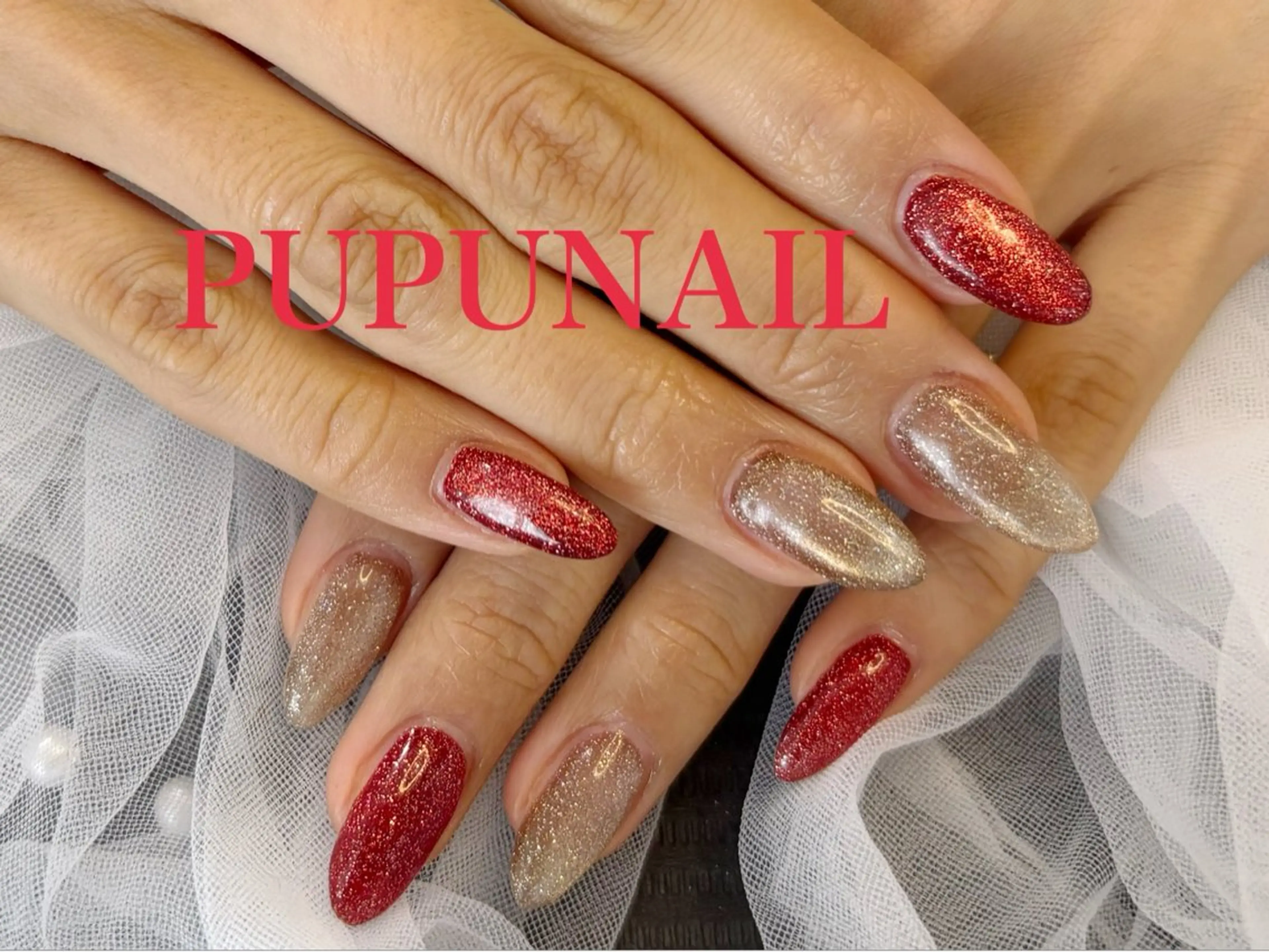 セミロング ハンドネイル kido chieのネイルデザイン