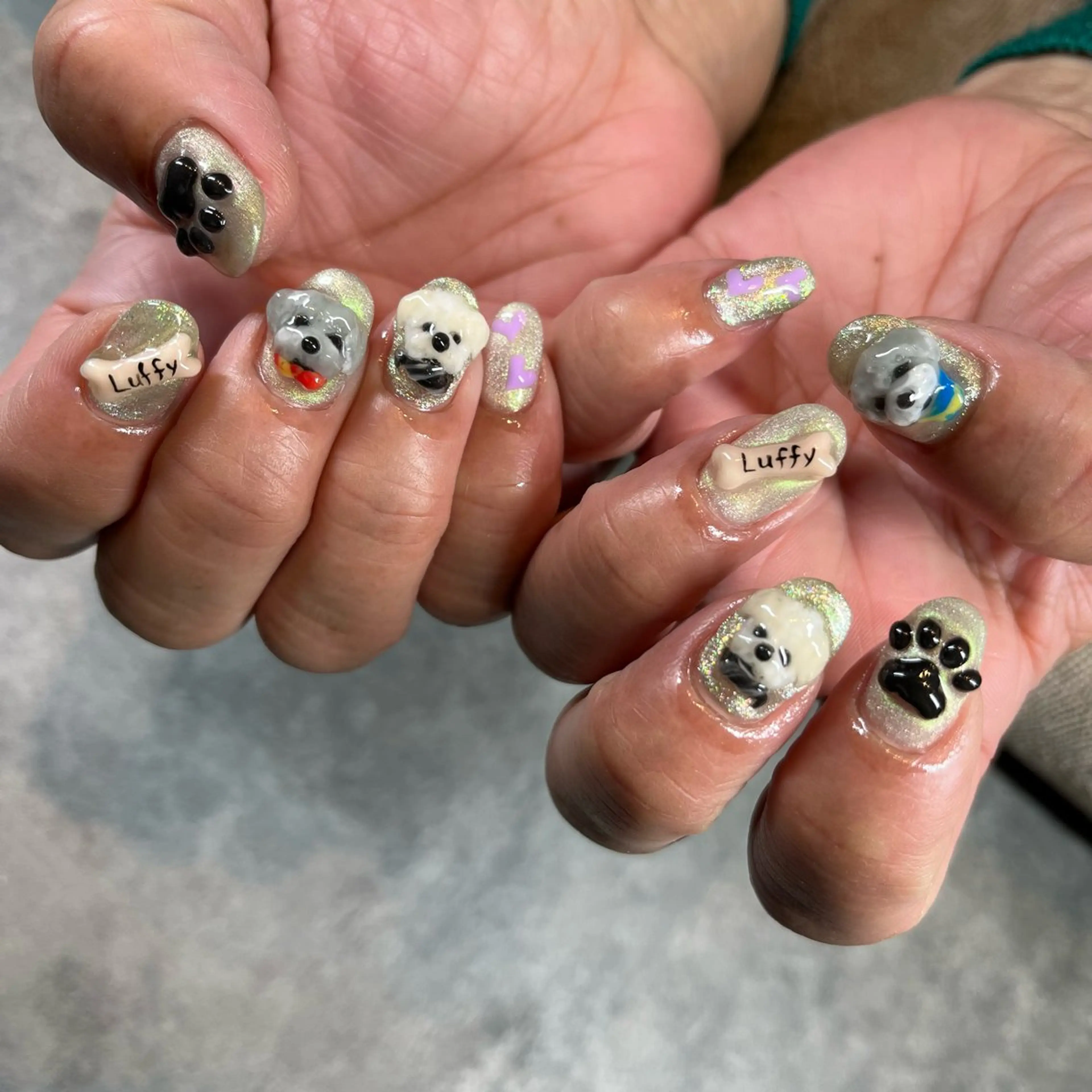 ネイル アートネイル 持ち込み salon akua nail＆リラクのネイルデザイン