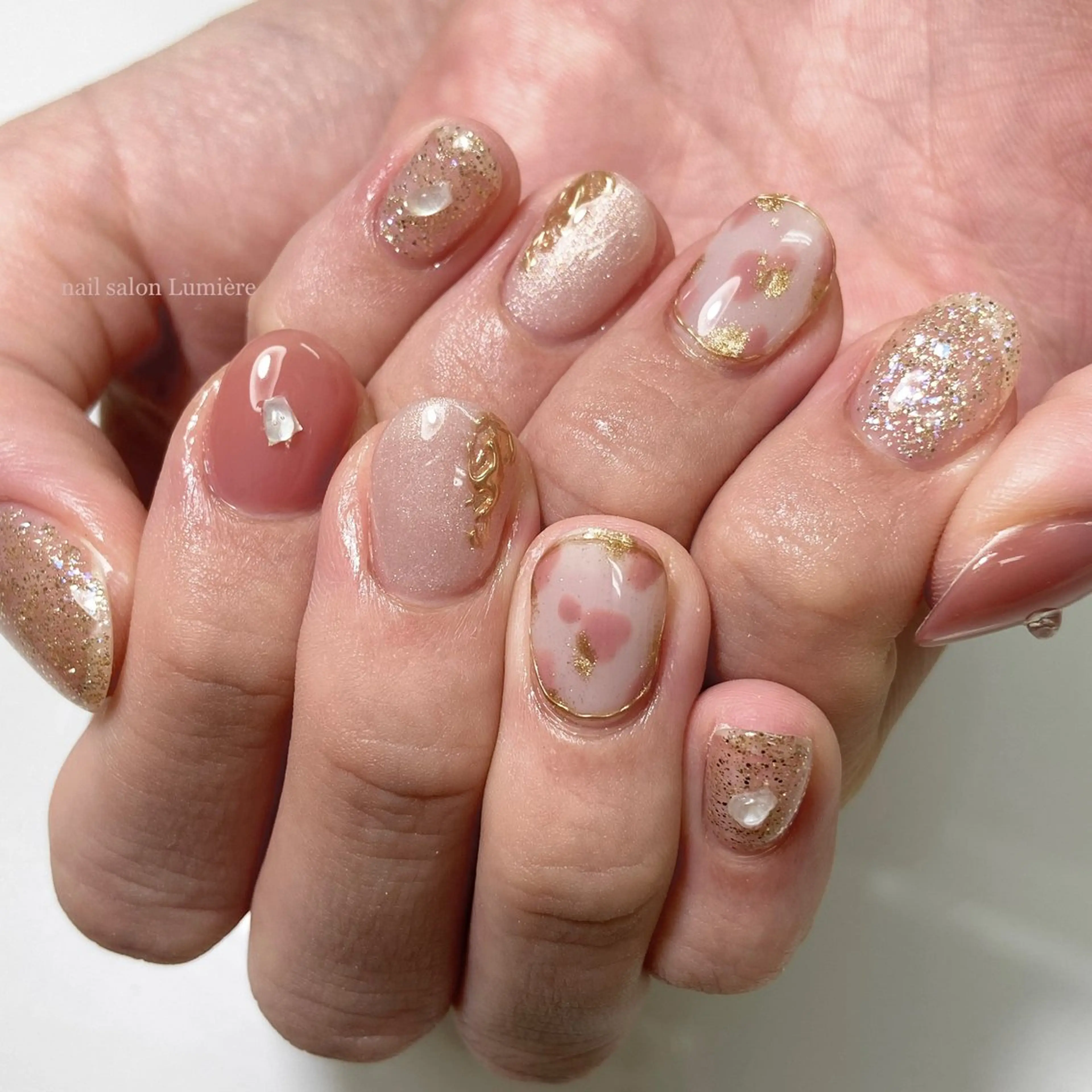ネイル ハンドネイル nail salon Lumièreのネイルデザイン