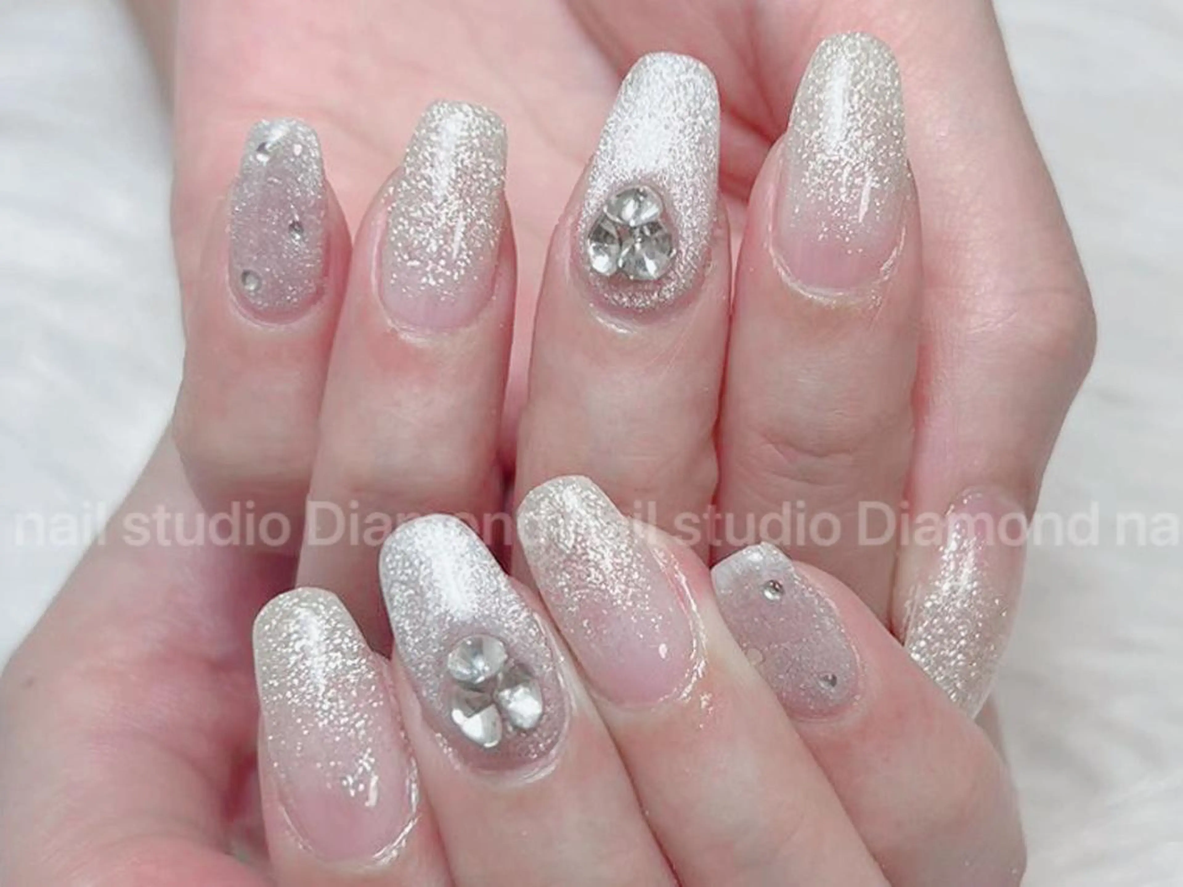 ネイル ハンドネイル DIAMOND Nail🍒のネイルデザイン