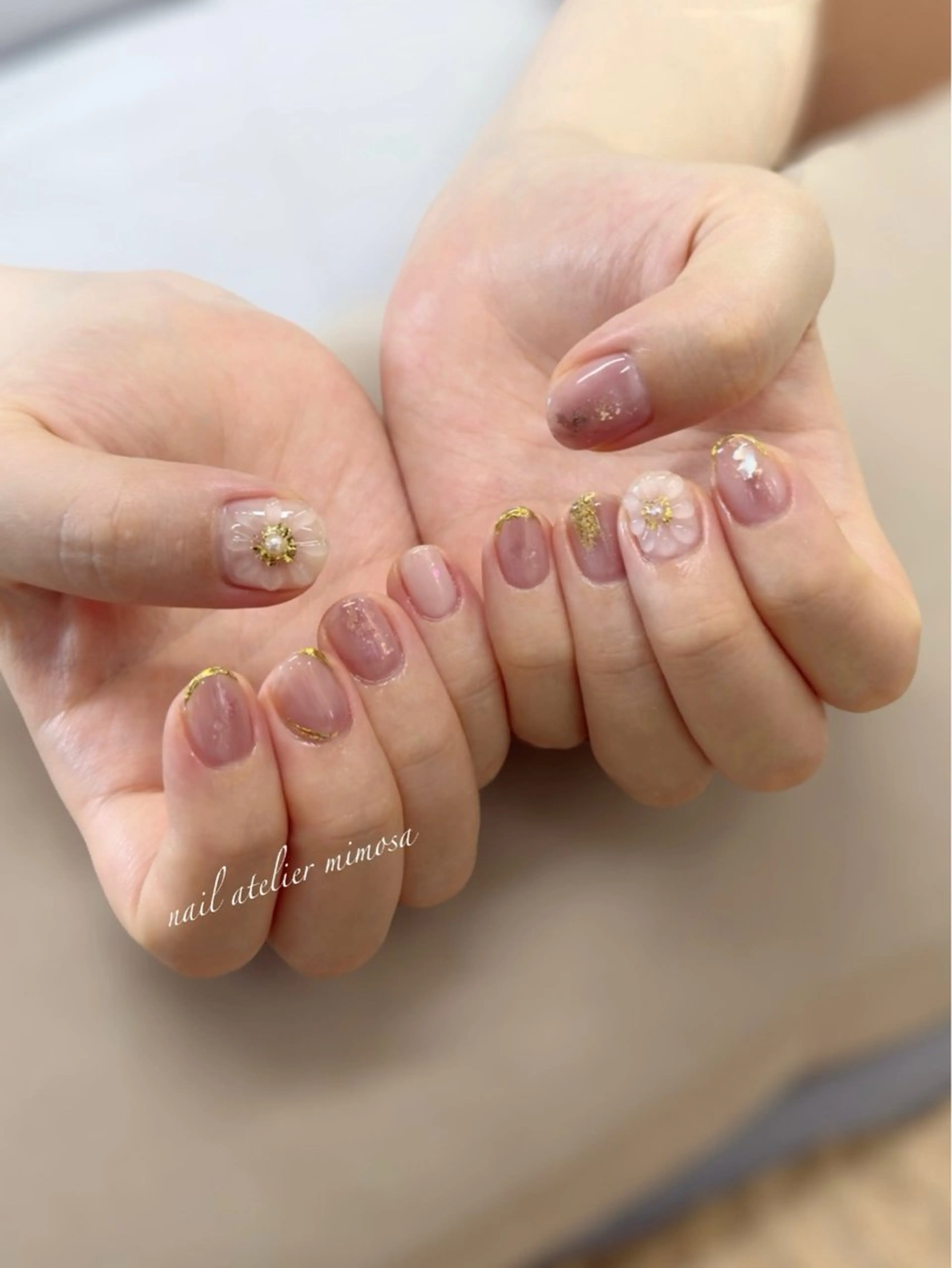 ネイル ハンドネイル アトリエ　ミモザ所属・いまむら あかりのネイルデザイン