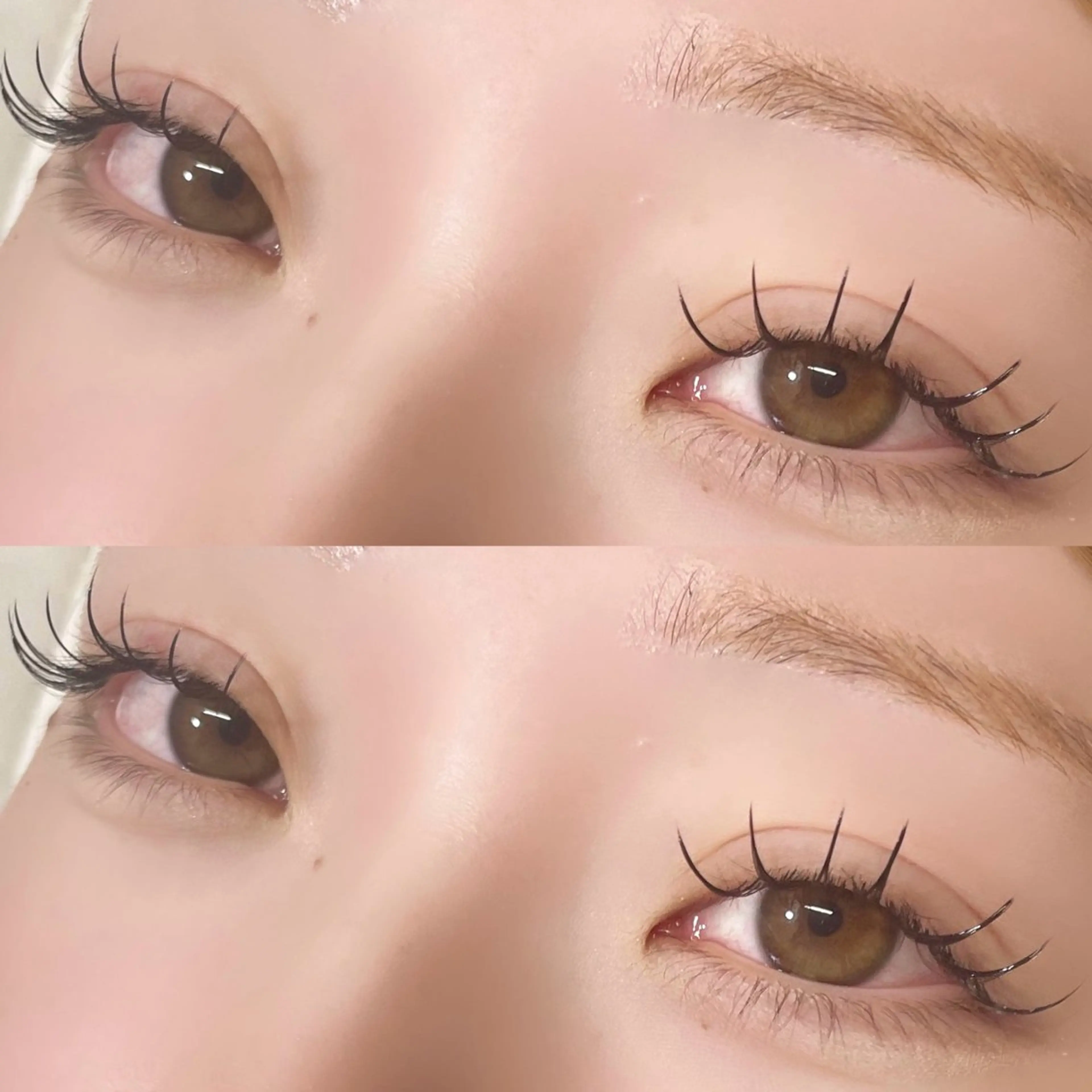 マツエク・マツパ 束感まつ毛 フラットラッシュ NOA lashes 堀のマツエク・マツパデザイン