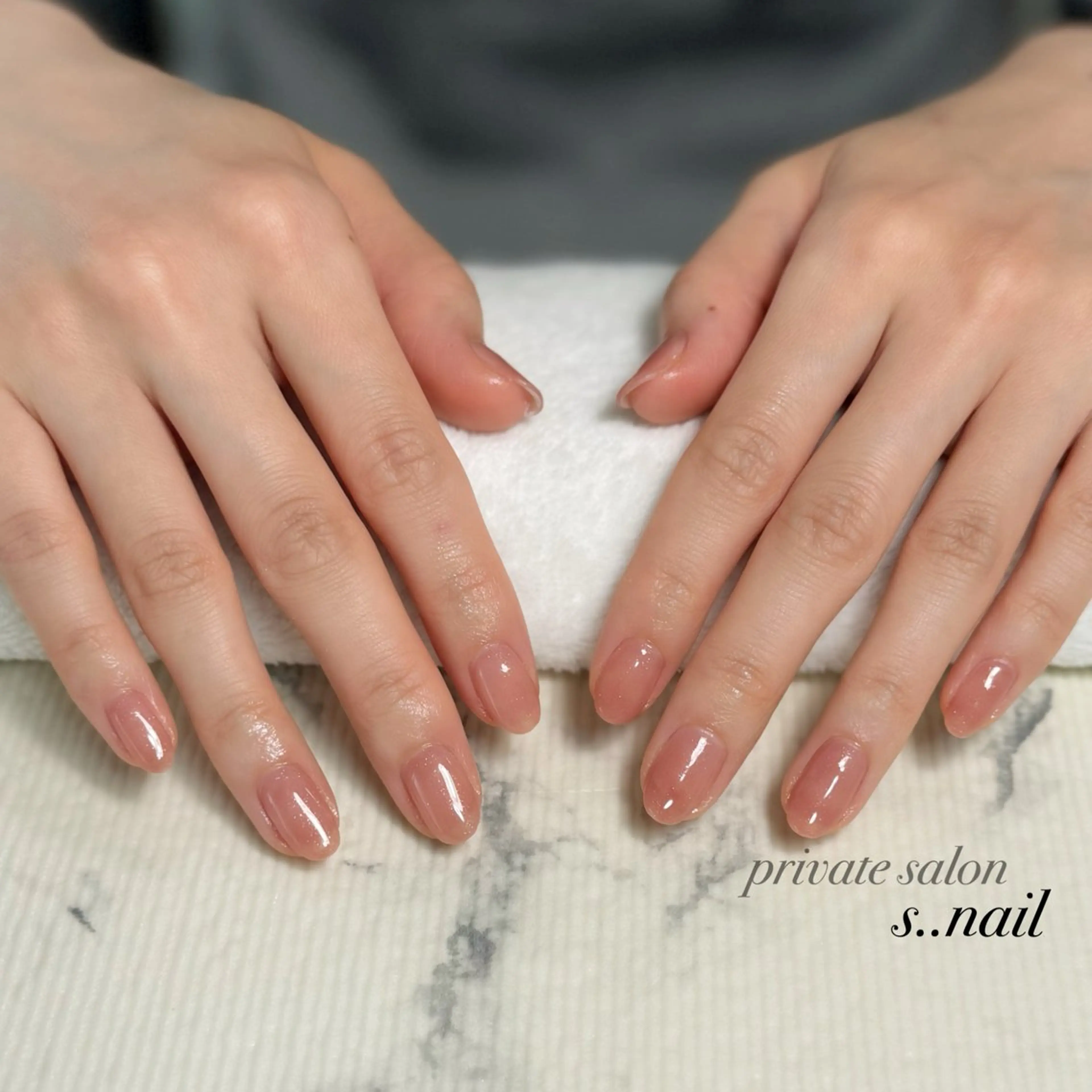 ネイル ラメ(グリッター) ワンカラーネイル ハンドネイル フットネイル s..nail / MORITAのネイルデザイン