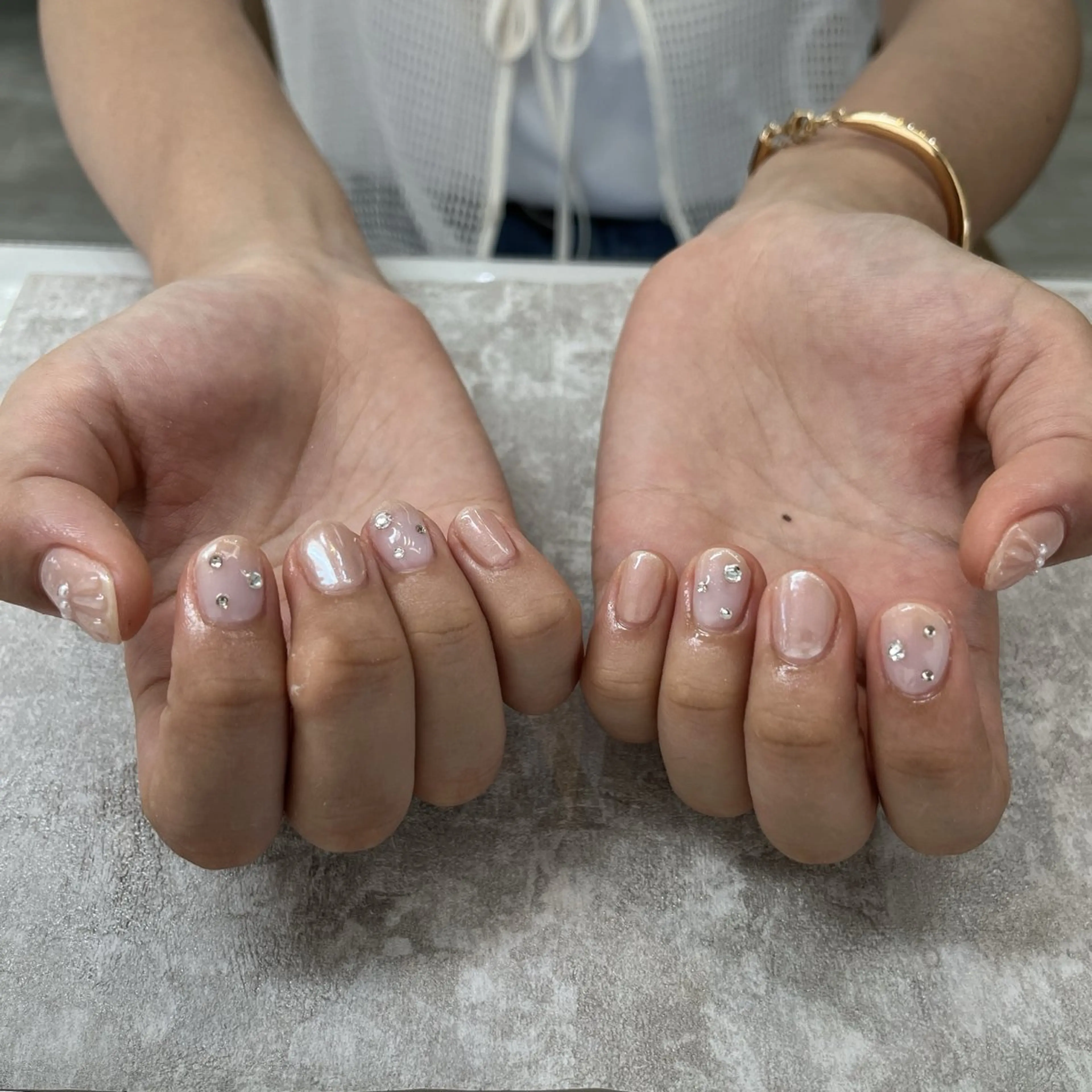 ネイル ハンドネイル 大島 玲奈のネイルデザイン