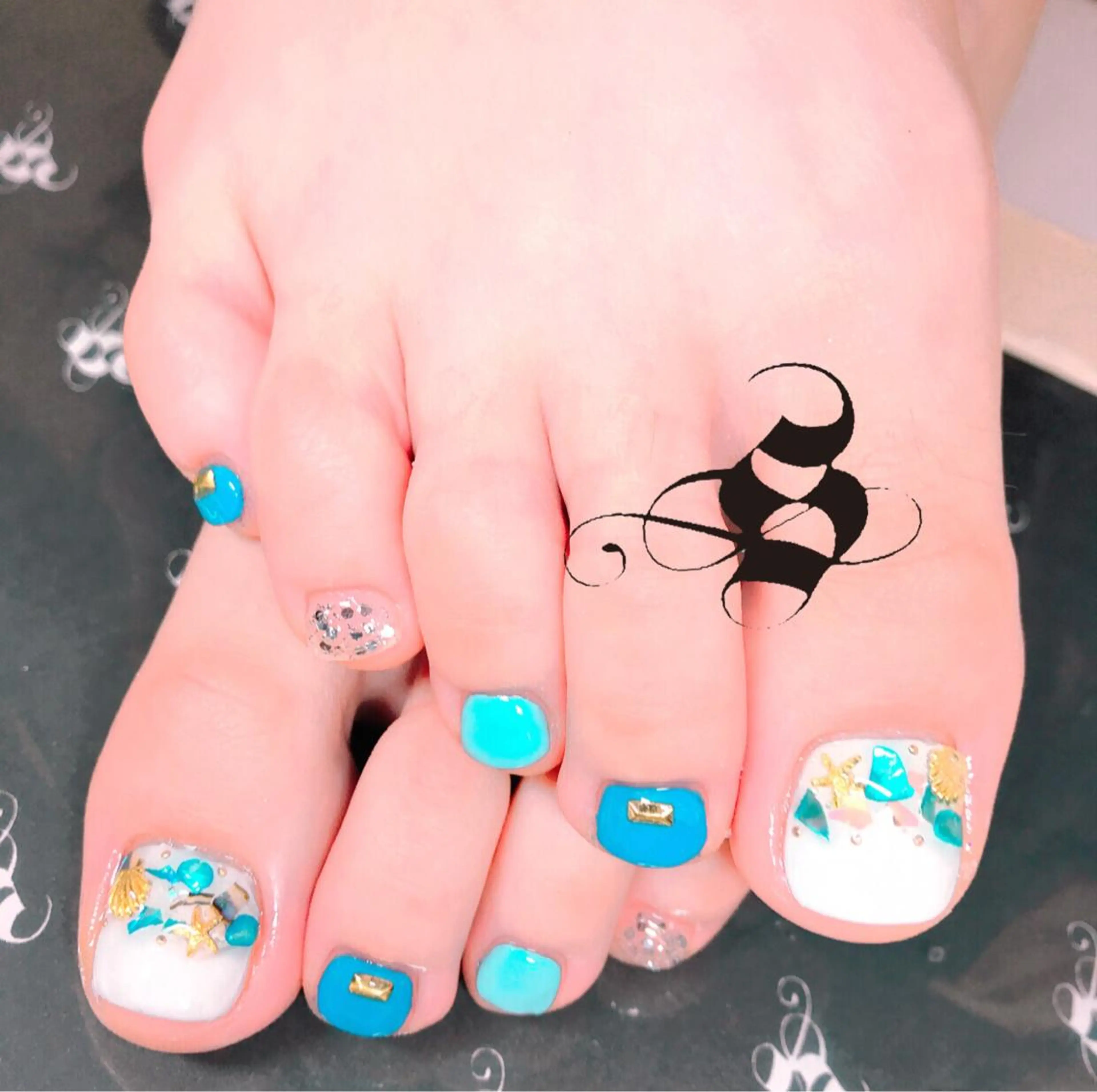 ネイル 長さ出し メンズネイル 持ち込み スカルプネイル ネイルチップ S&S 村田小百合のネイルデザイン