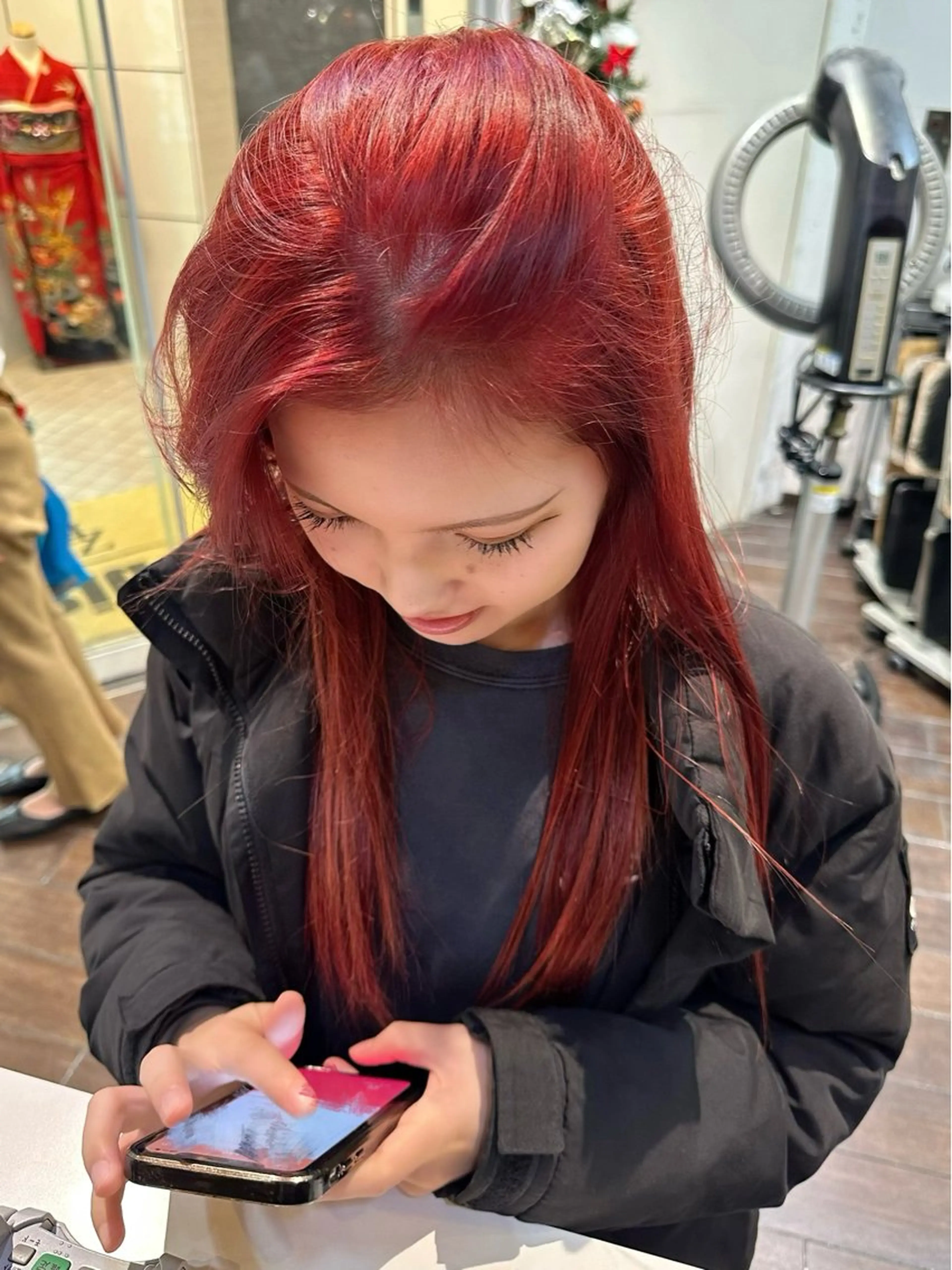 カラー ブリーチ ケアブリーチ ダブルカラー ハイトーンカラー インナーカラー レイヤー/ボブ /🪩KAYOのヘアスタイル