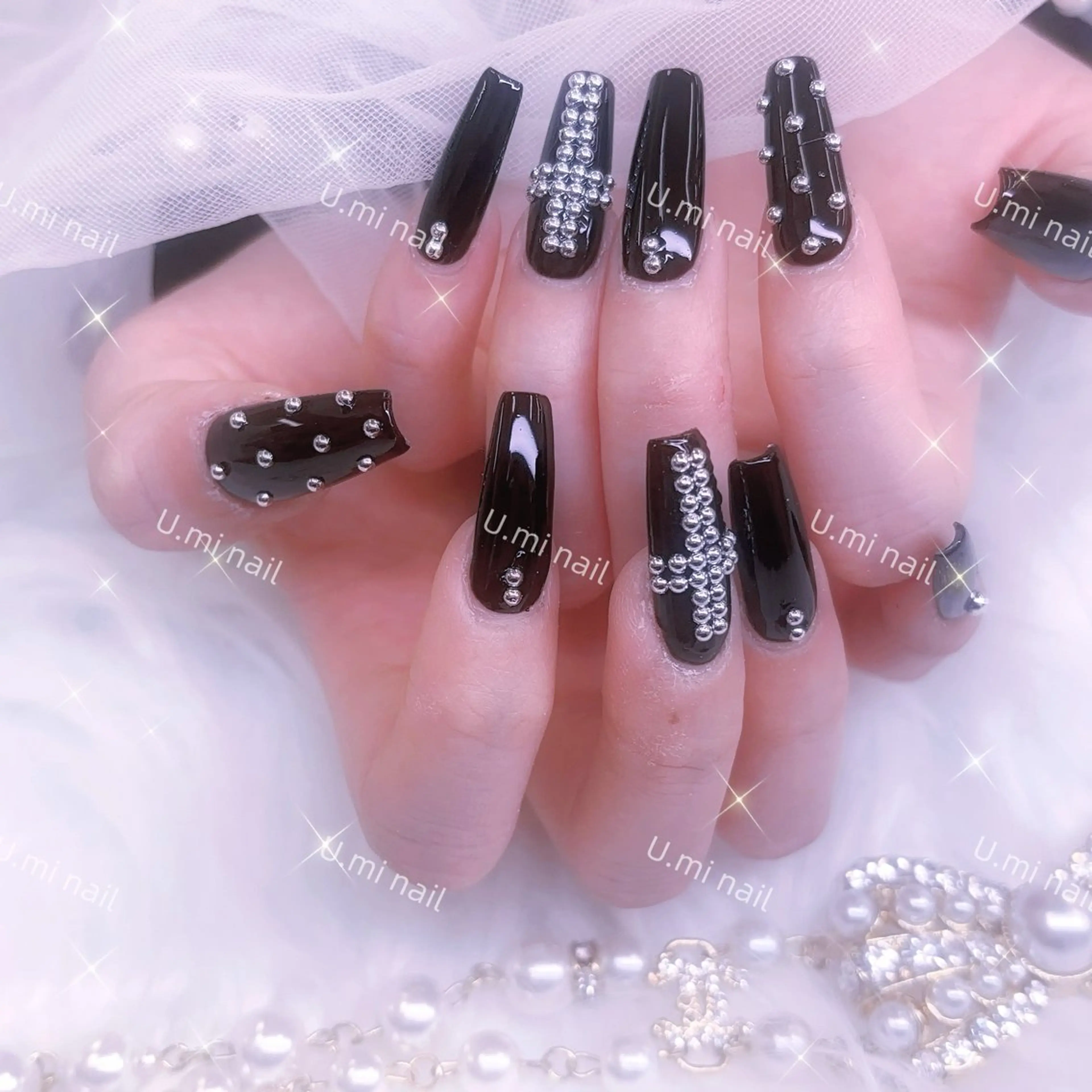 ネイル U・mi  nail salon【長さ出し/パラジェル/持ち込み/定額ネイル/学割U24】所属・Uminail ゆうゆうのネイルデザイン