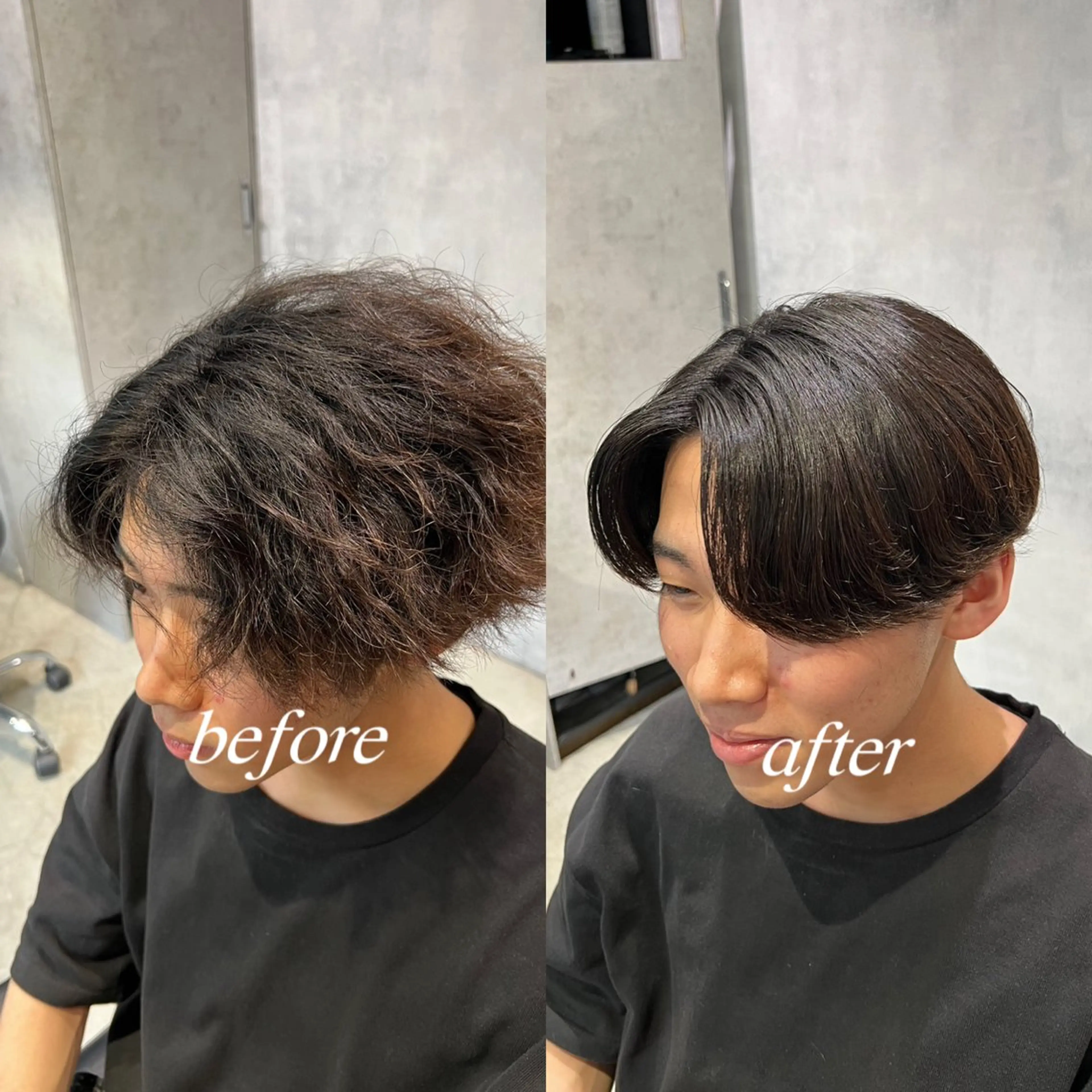 ショート カット 縮毛矯正 メンズパーマ/縮毛 超特化/tomokiのヘアスタイル