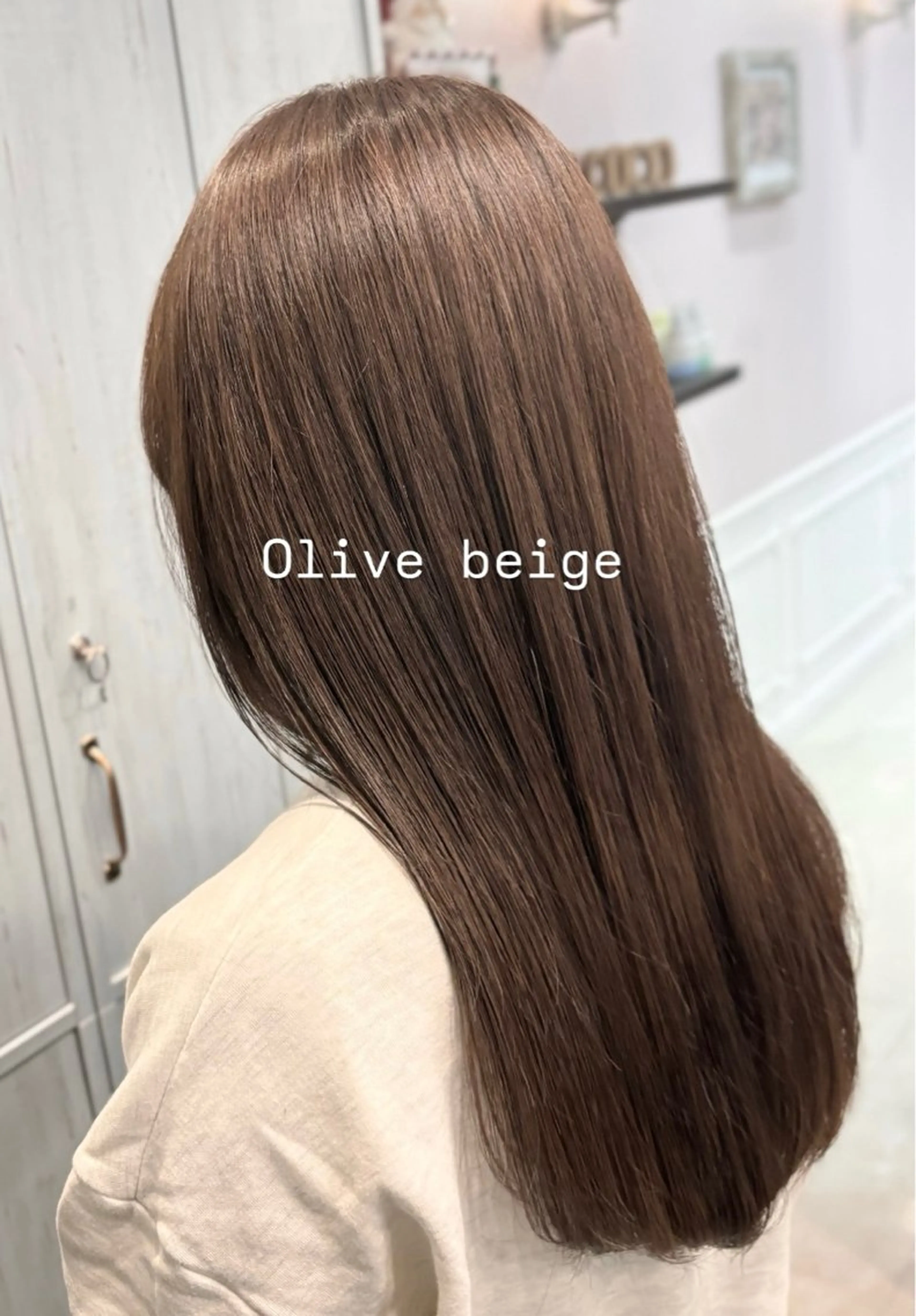 ロング カラー カット ヘアカラー 🌱なゆみ🌱透明感 /ナチュラル/高宮のヘアスタイル