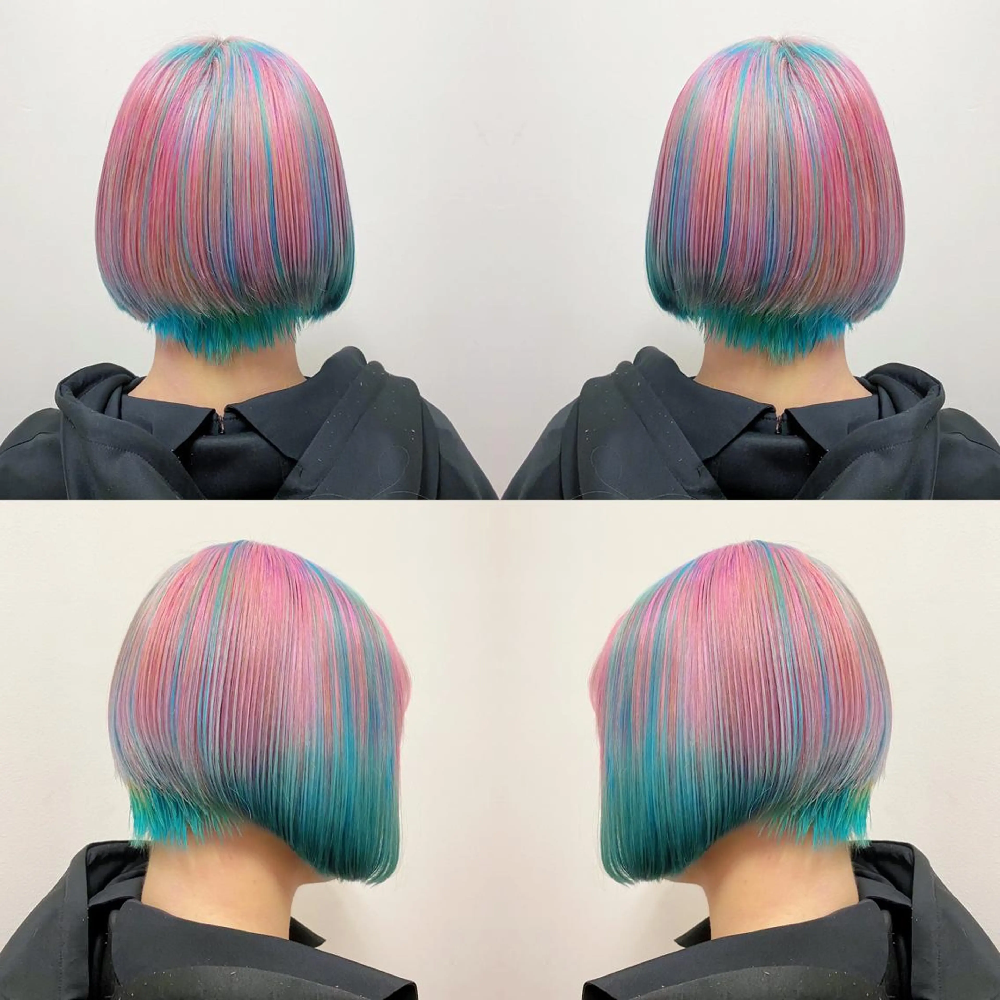 ショート カラー ヘアカラー トリートメント "PEPPU "所属・🌈推し色派手髪 ハイトーンShinのヘアスタイル