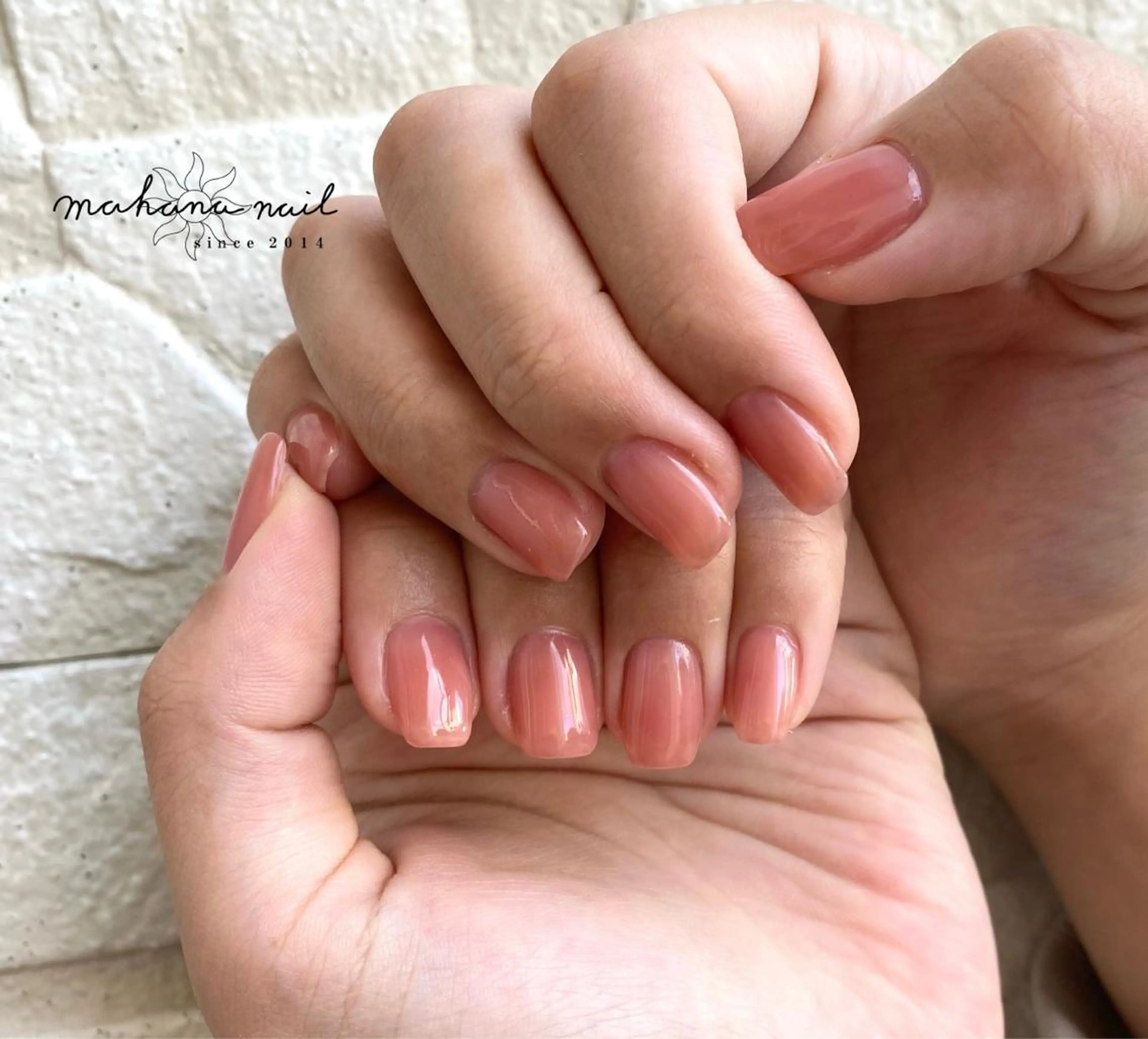 ネイル ワンカラーネイル mahana nailのネイルデザイン