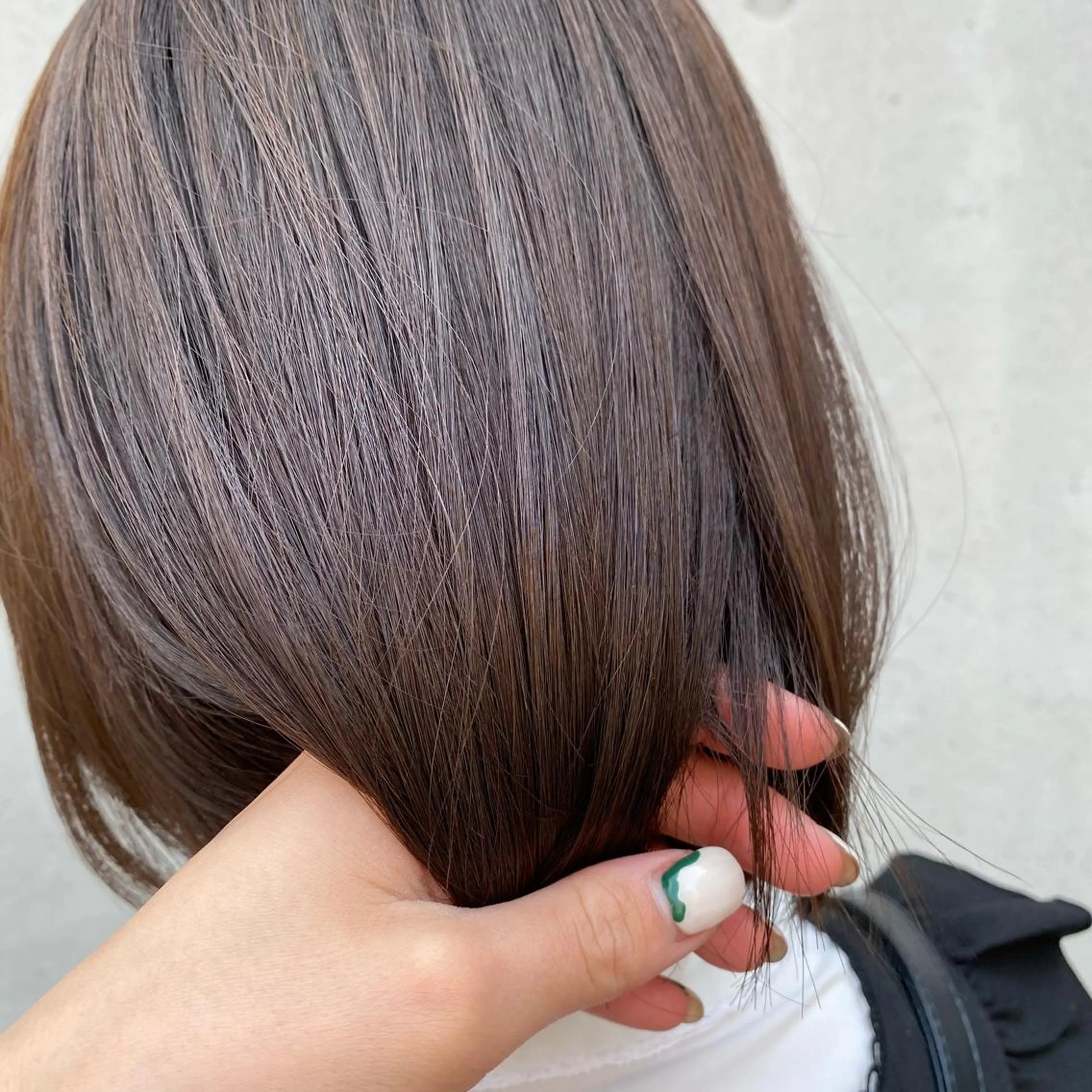 ミディアム ヘアカラー トリートメント ヘッドスパ putri店長 和田鈴采のヘアスタイル