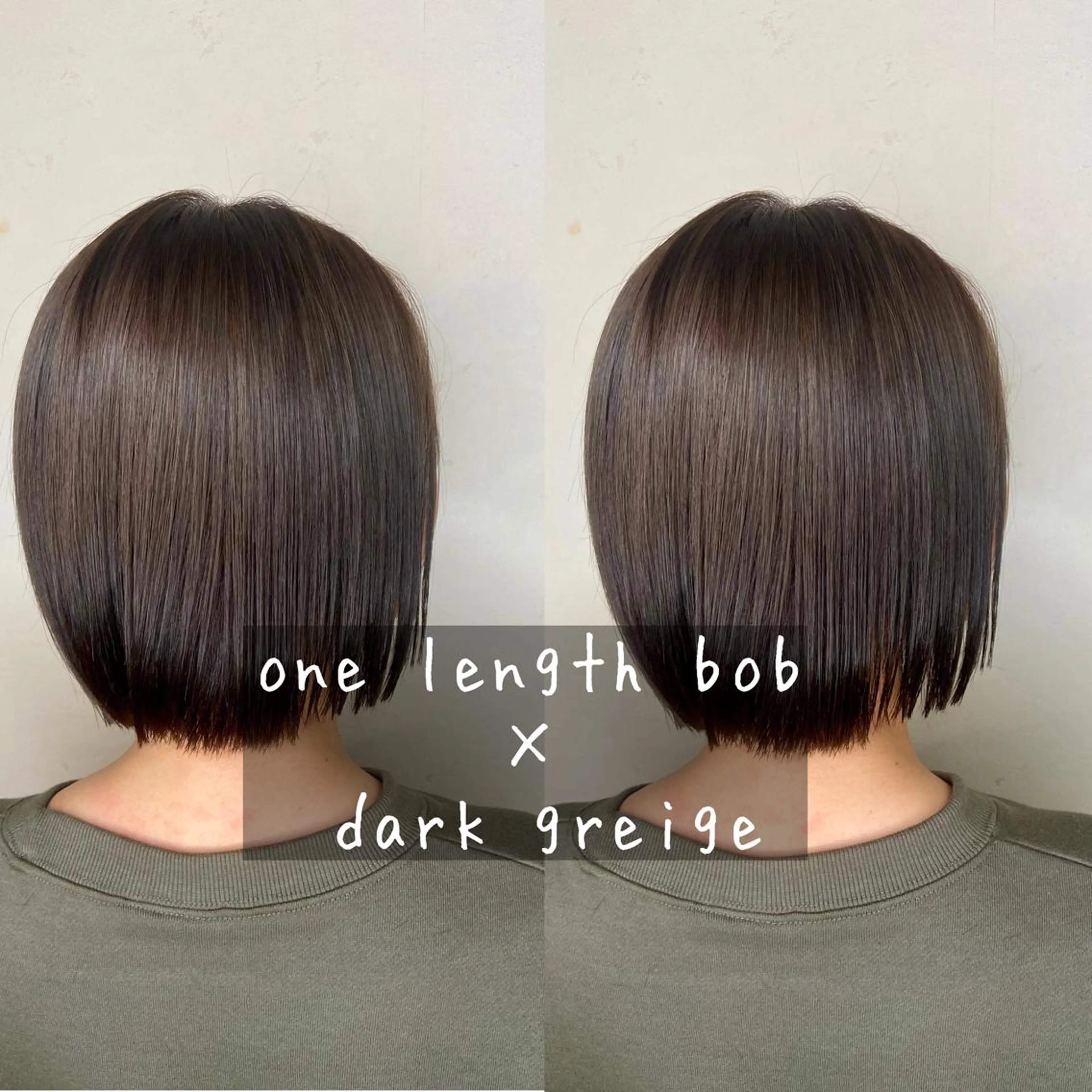 ショート カラー ヘアアレンジ グレージュ ボブ カット ヘアカラー ✨髪質改善/透明感✨ 西野　陽のヘアスタイル