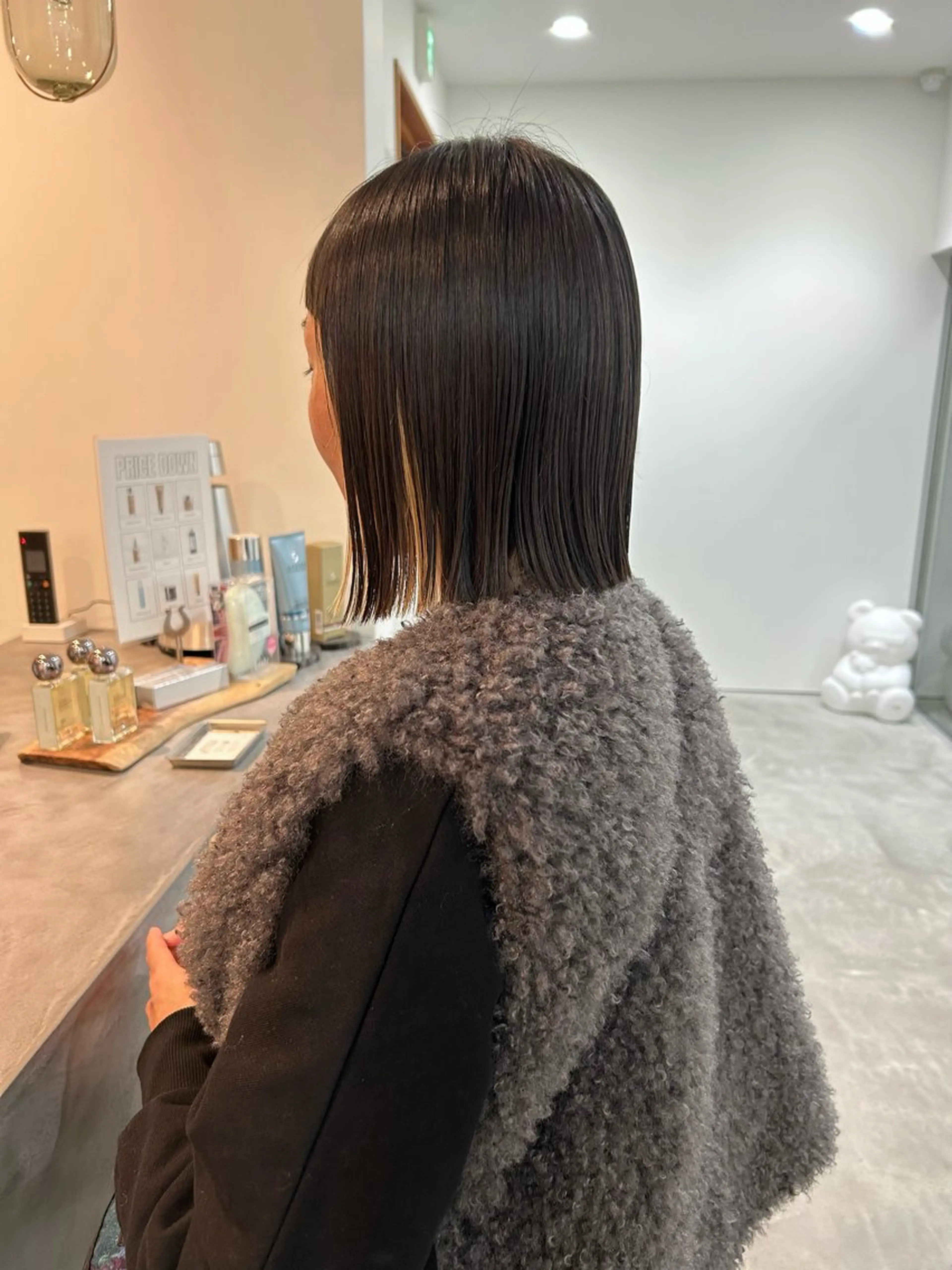 ミディアム Tommy所属・平田 知優のヘアスタイル