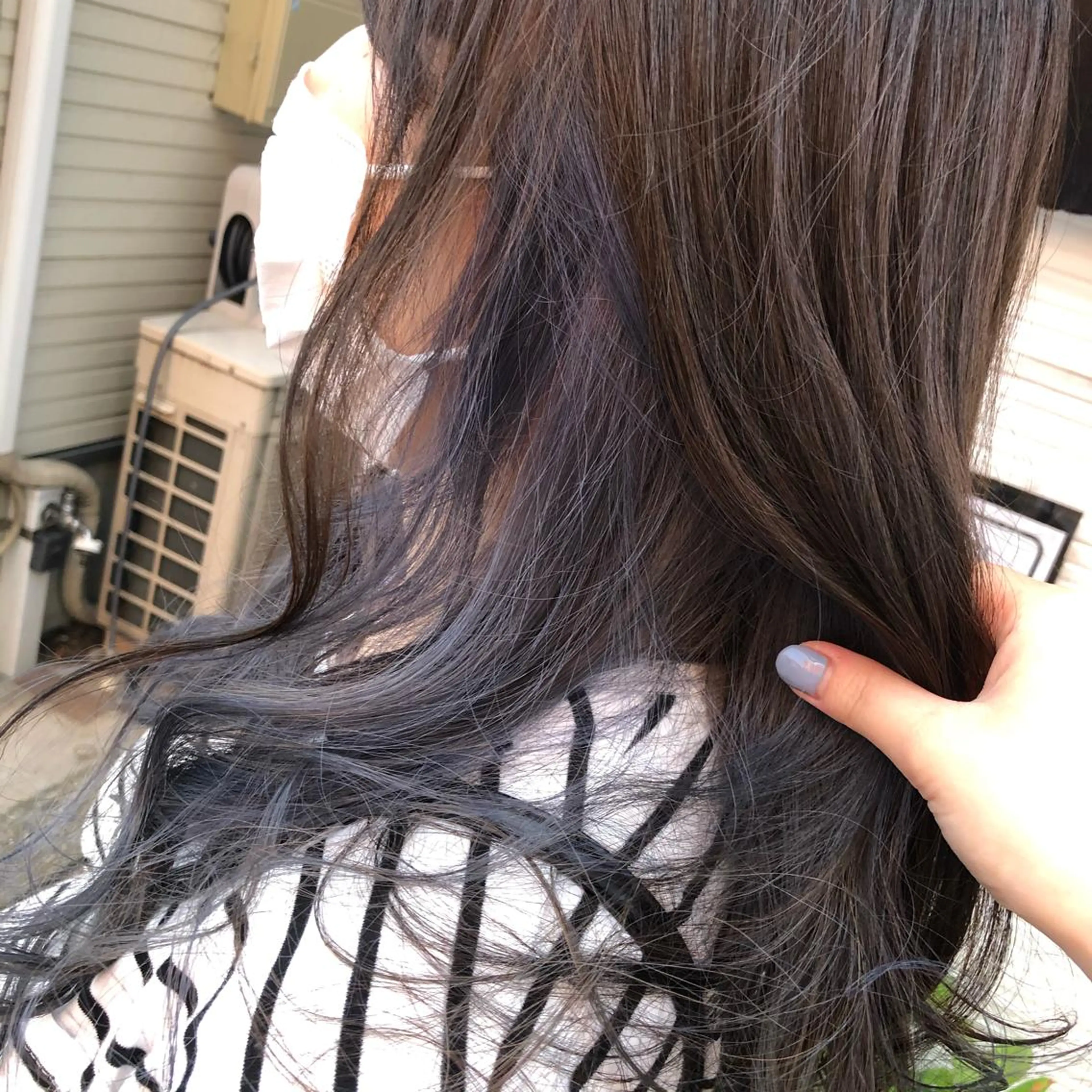 セミロング カラー hisano / ハイトーン･透明感のヘアスタイル