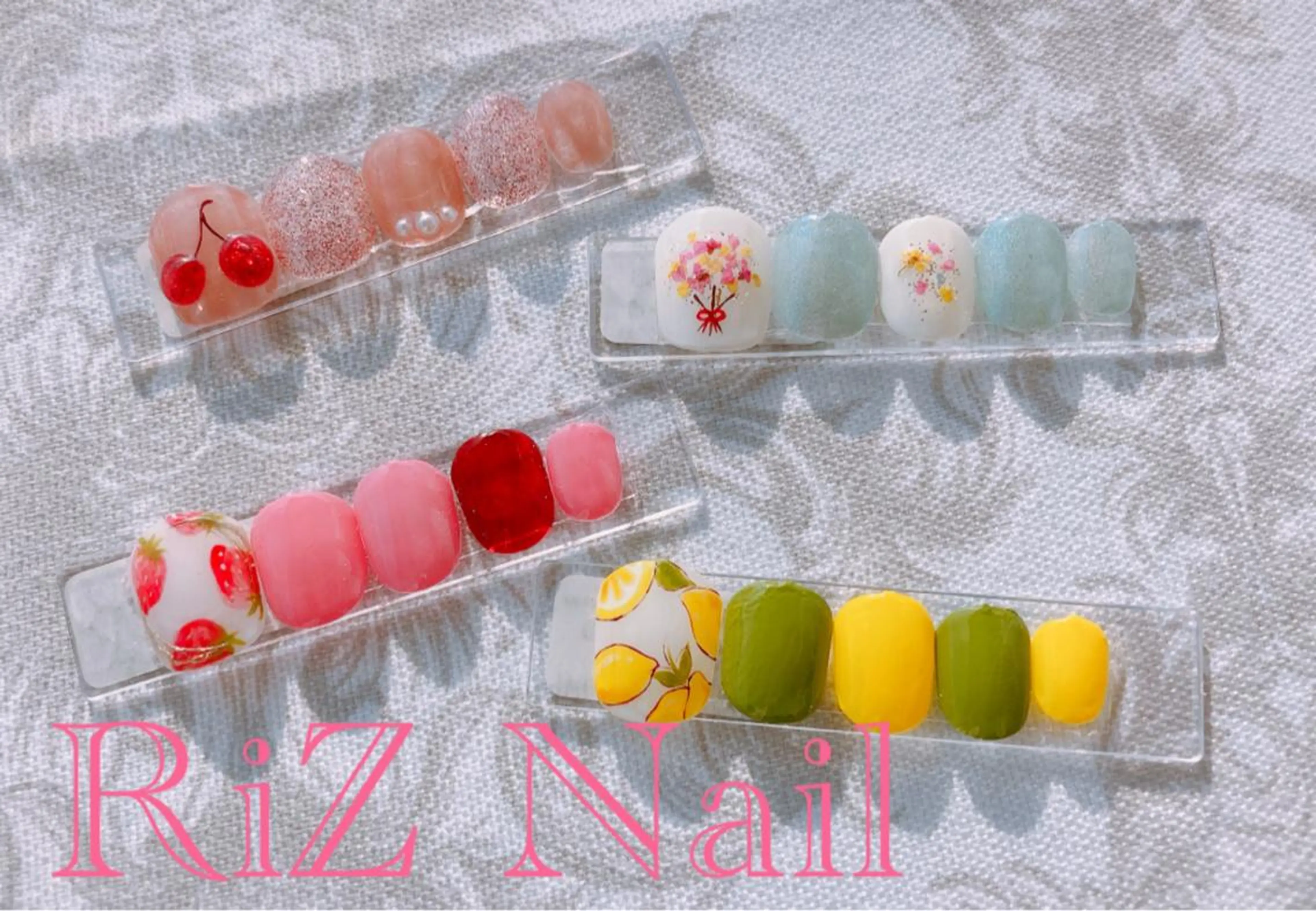 ネイル フットネイル RiZ nail salonのネイルデザイン
